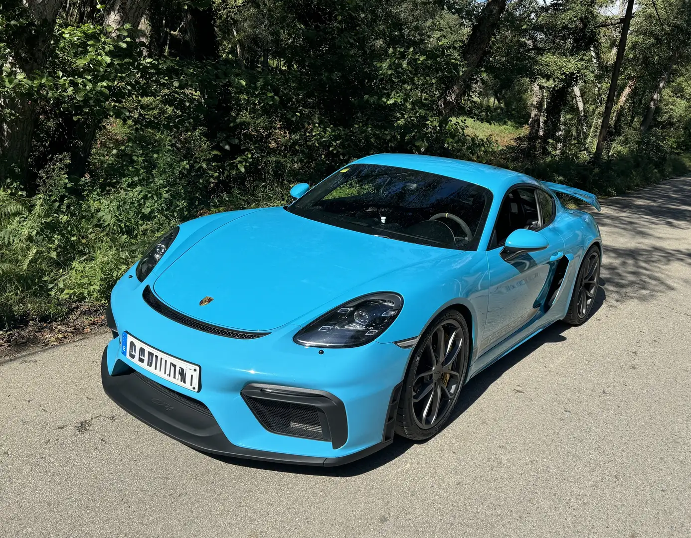 Porsche 718 Cayman GT4 Bleu - 2