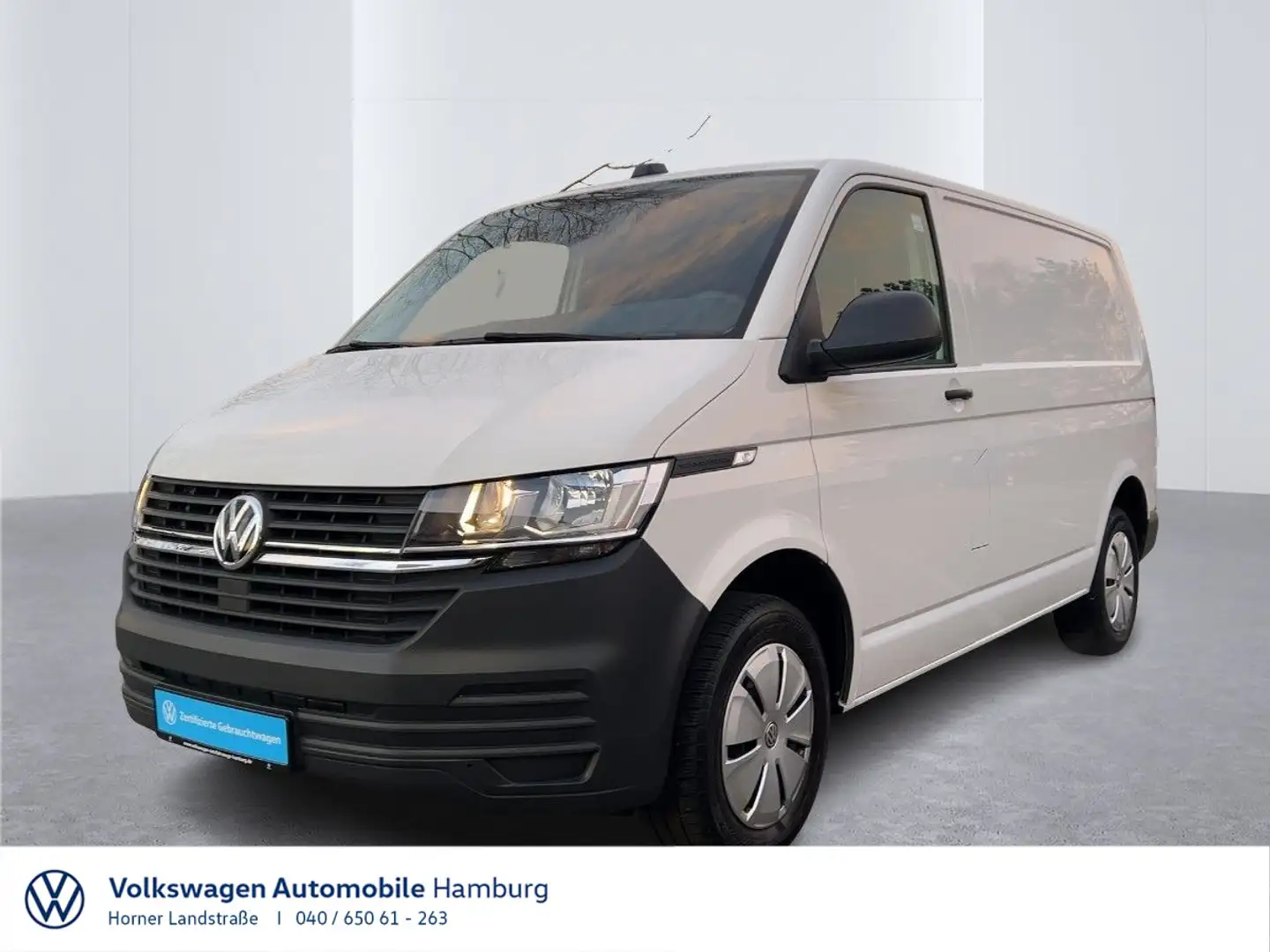 Volkswagen T6.1 Transporter T6.1 Kasten EcoProfi 2.0TDI Kamera Klima CarPlay Weiß - 1