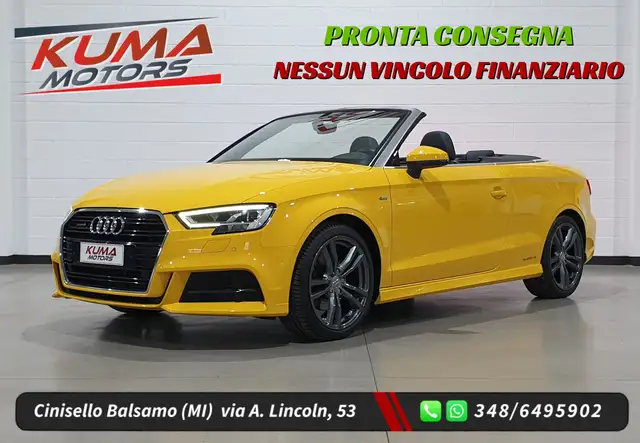 Audi A3 2.0 TFSI 190cv S tronic S line quattro cabrio