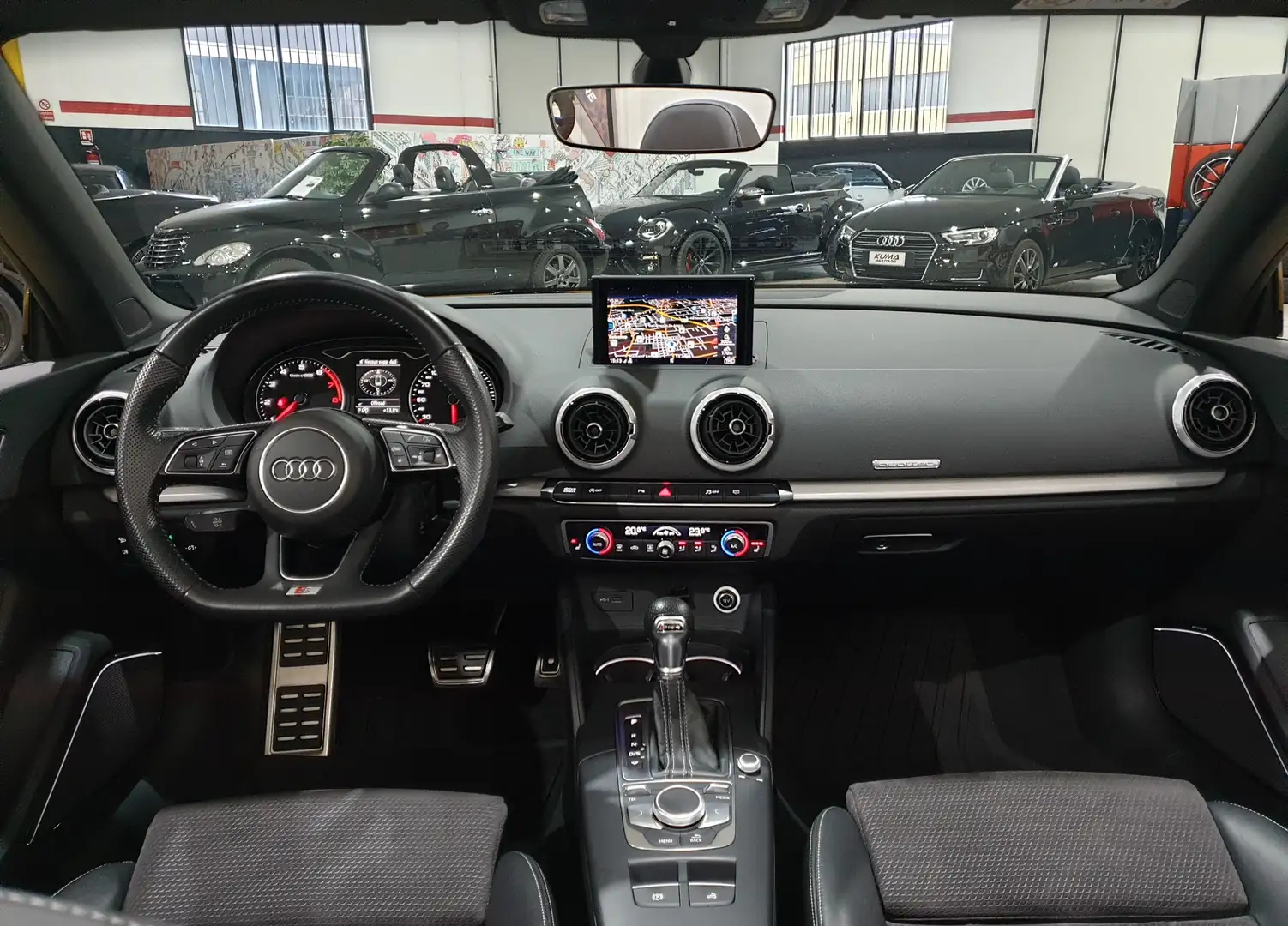 Audi A3 2.0 TFSI 190cv S tronic S line quattro cabrio Gelb - 2