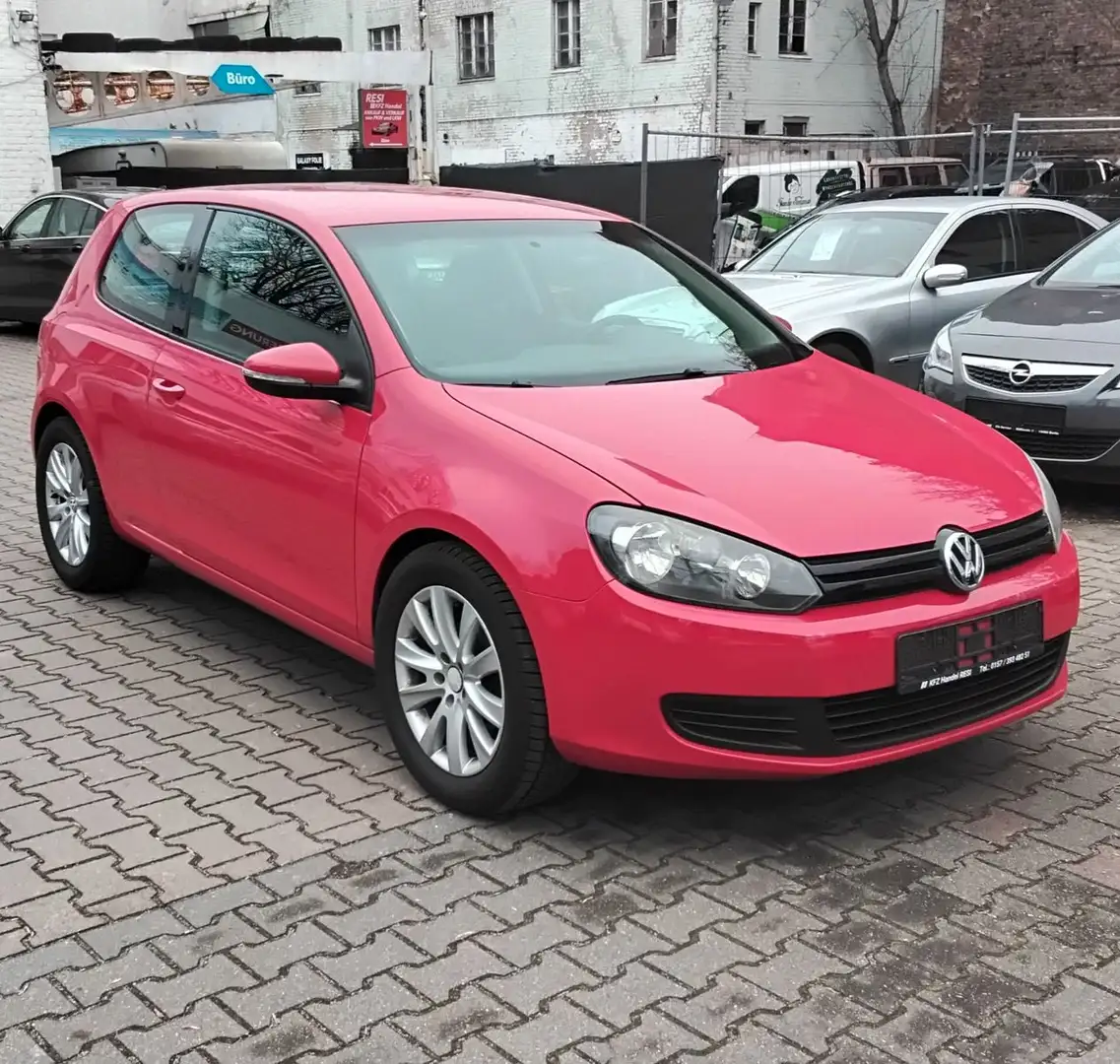 Volkswagen Golf VI Trendline Rojo - 2