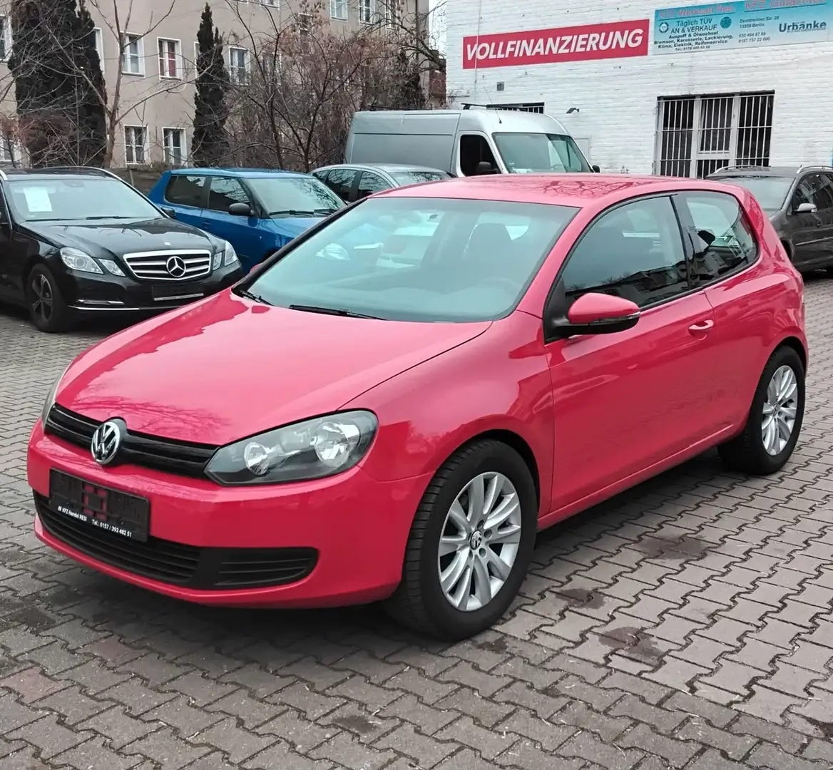 Volkswagen Golf VI Trendline Rojo - 1