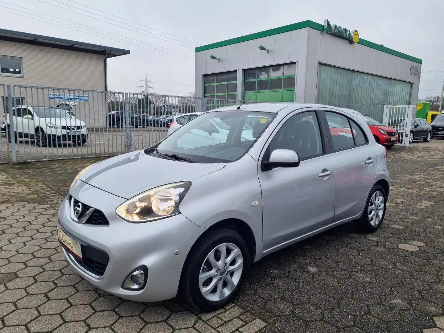 Nissan Micra 1.2 Acenta"Lückenlos S-Heft"Navi"Allwetter... Argento - 1