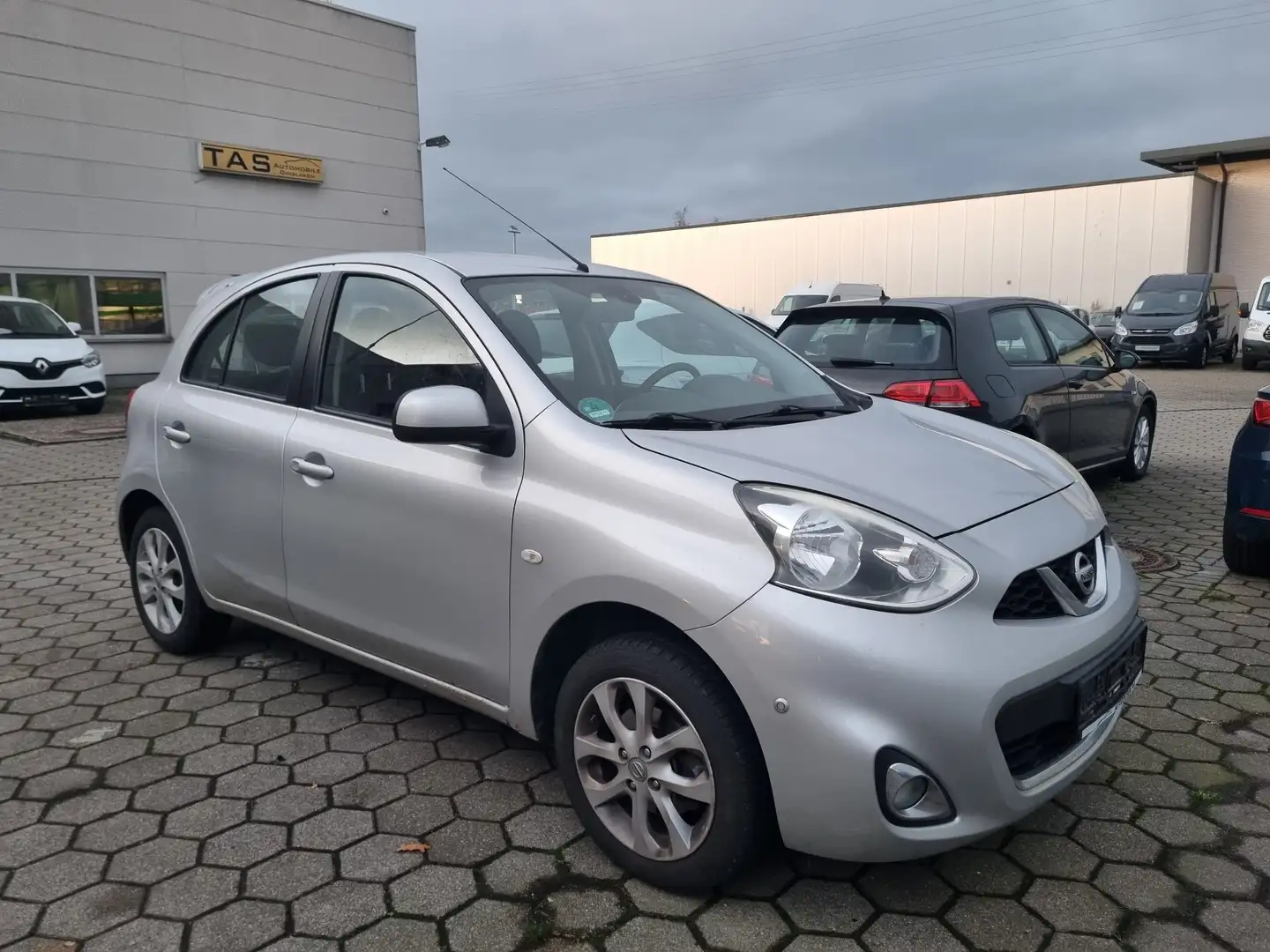 Nissan Micra 1.2 Acenta"Lückenlos S-Heft"Navi"Allwetter... Argent - 1