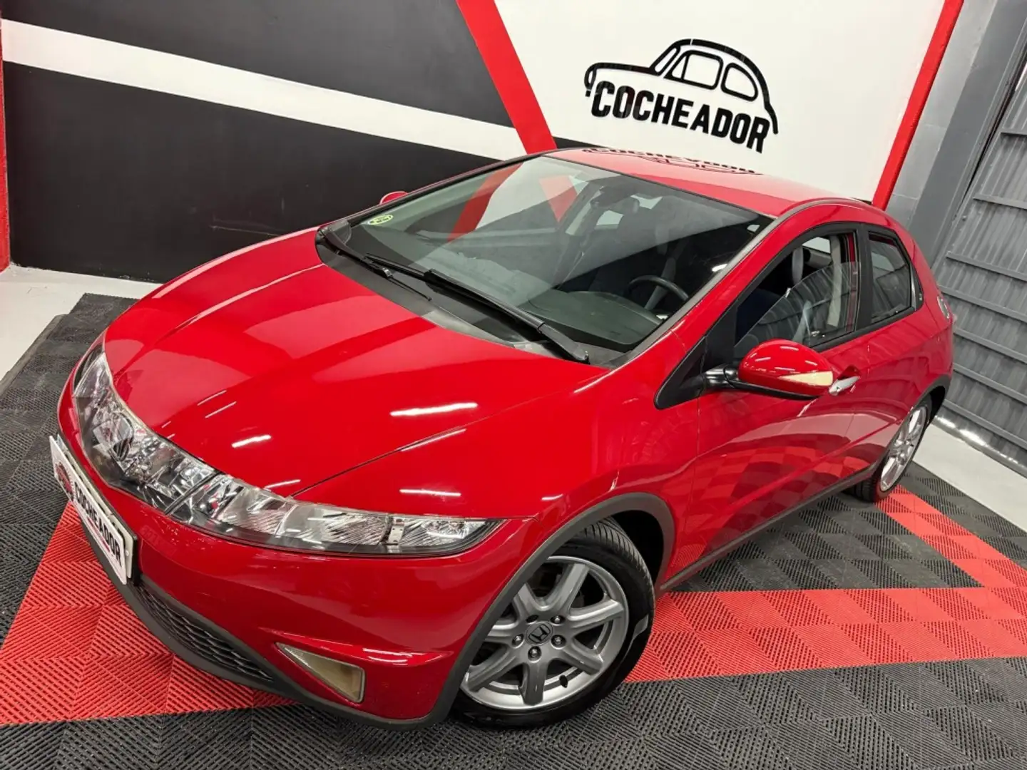 Honda Civic 2.2i-CTDI Sport Rojo - 2