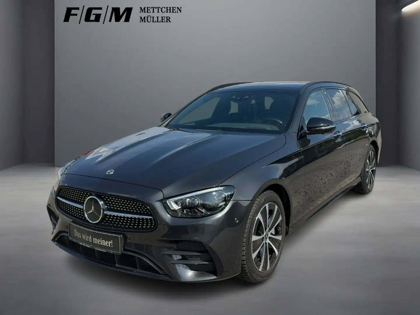 Mercedes-Benz E 300 e T AMG Line AMG+MBUX+Burm+MBeam+Night+LED Grau - 1