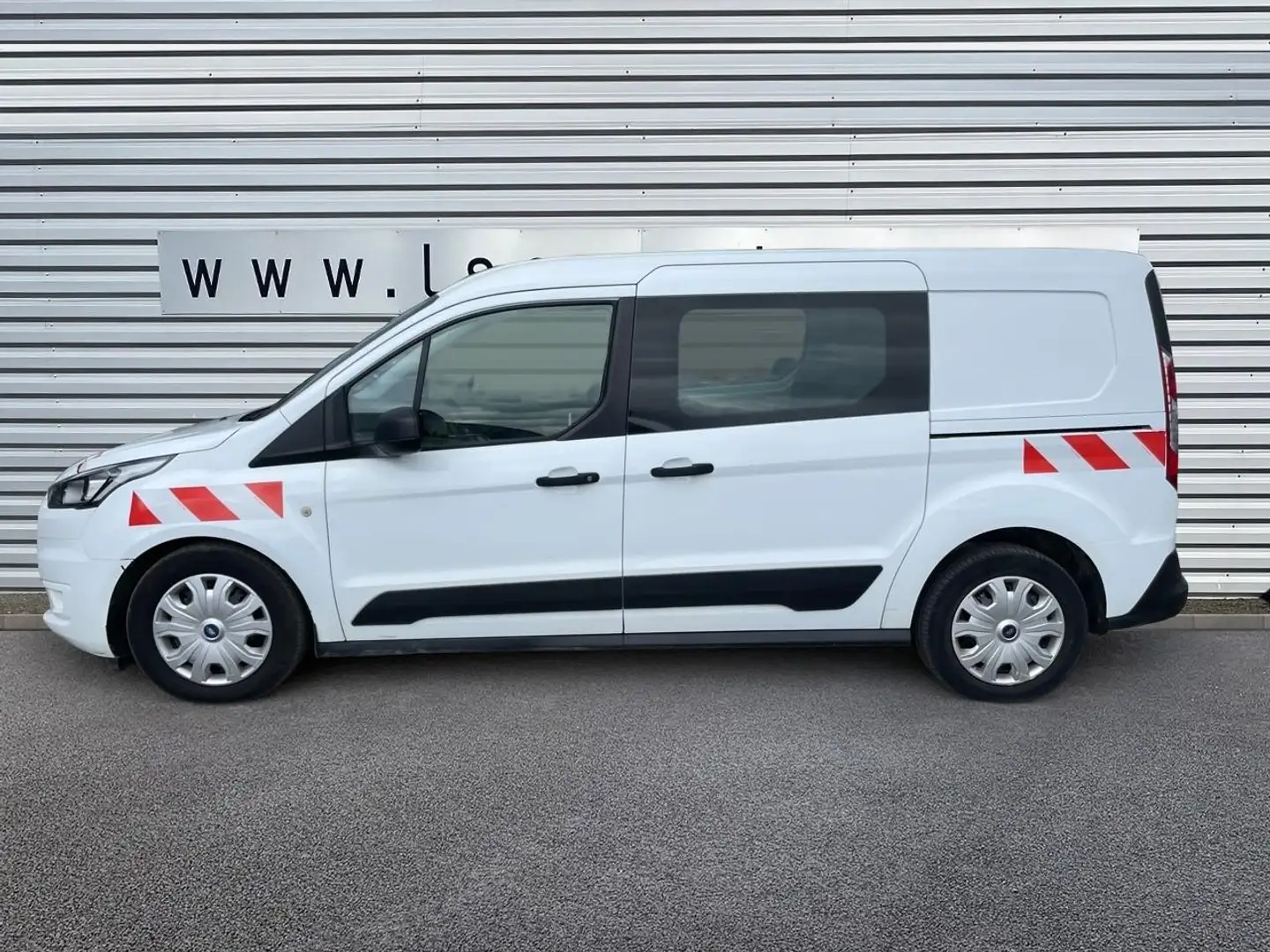 Ford Transit L2 1.5 EcoBlue 100 Fourgon Cabine Approfondie Tren Blanc - 2