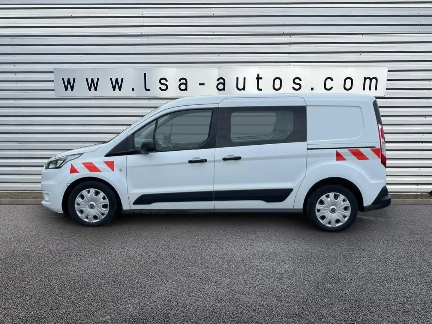Ford Transit Connect 1.5 EcoBlue 100 L2 Cabine Approfondie Trend Blanc - 2
