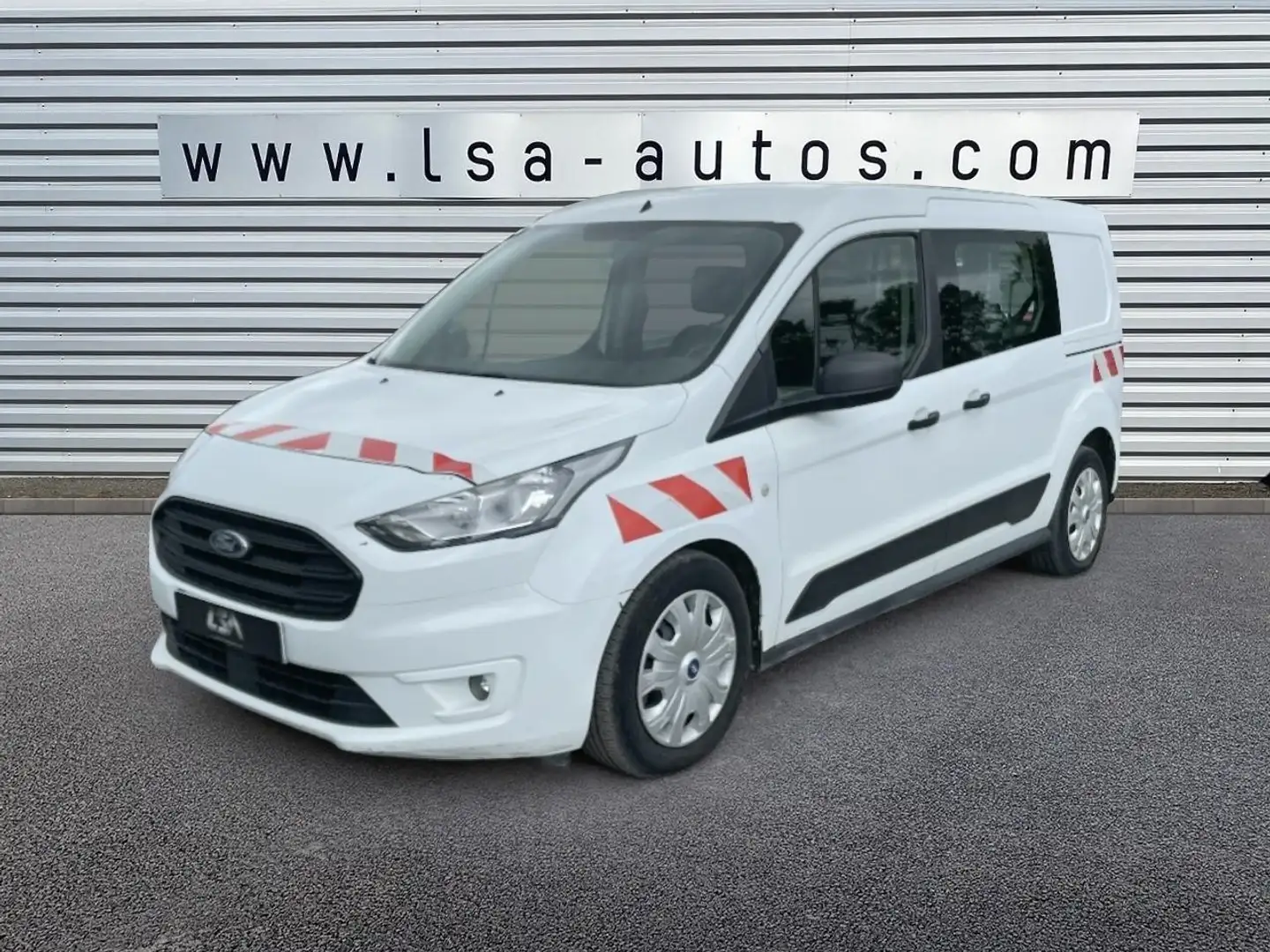 Ford Transit L2 1.5 EcoBlue 100 Fourgon Cabine Approfondie Tren Blanc - 1