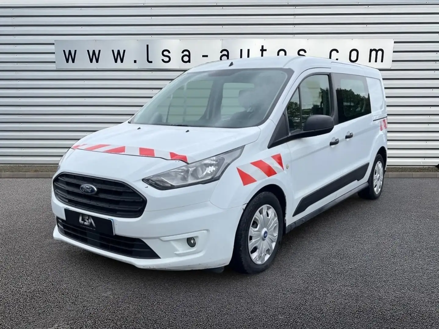 Ford Transit Connect 1.5 EcoBlue 100 L2 Cabine Approfondie Trend Blanc - 1