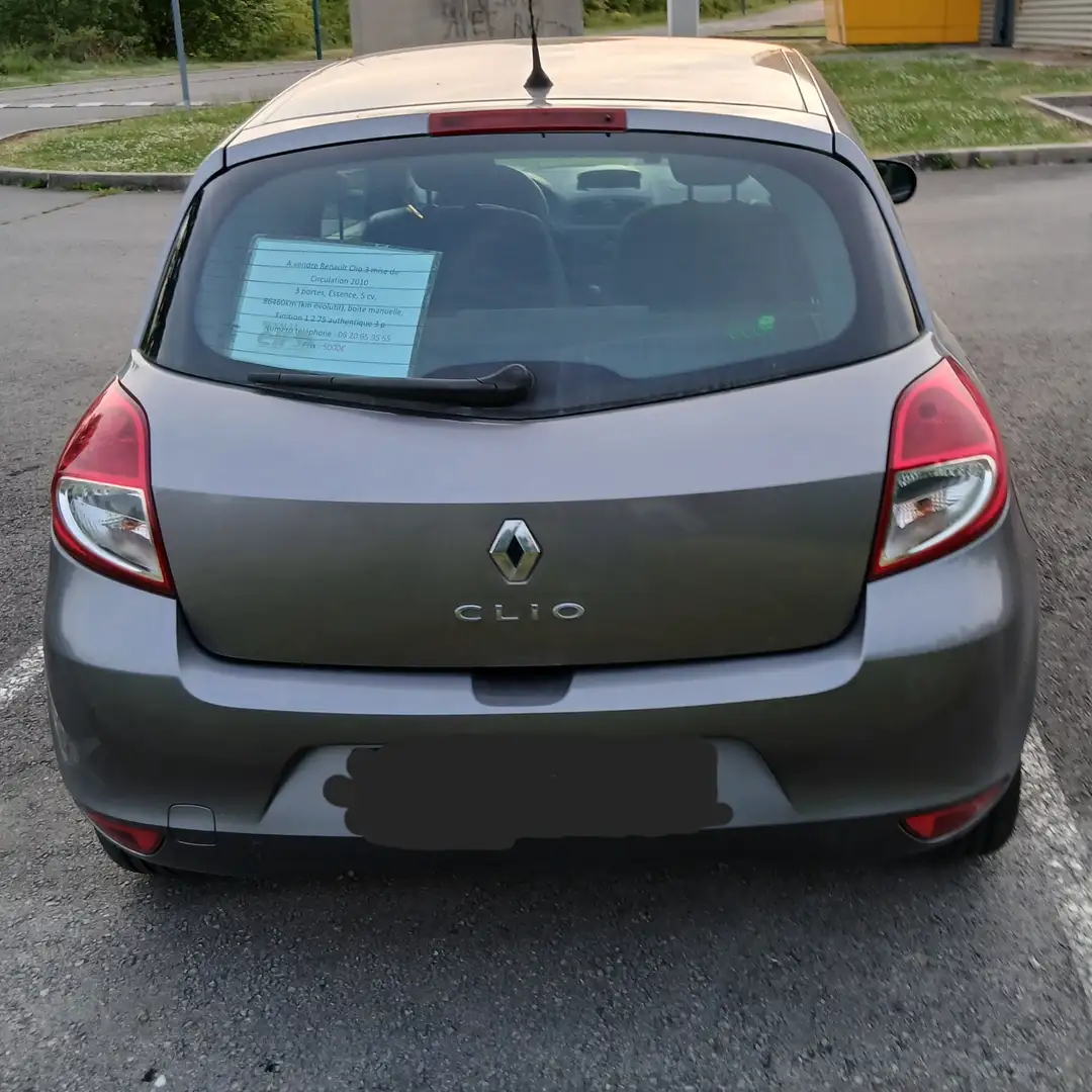 Renault Clio Gris - 2