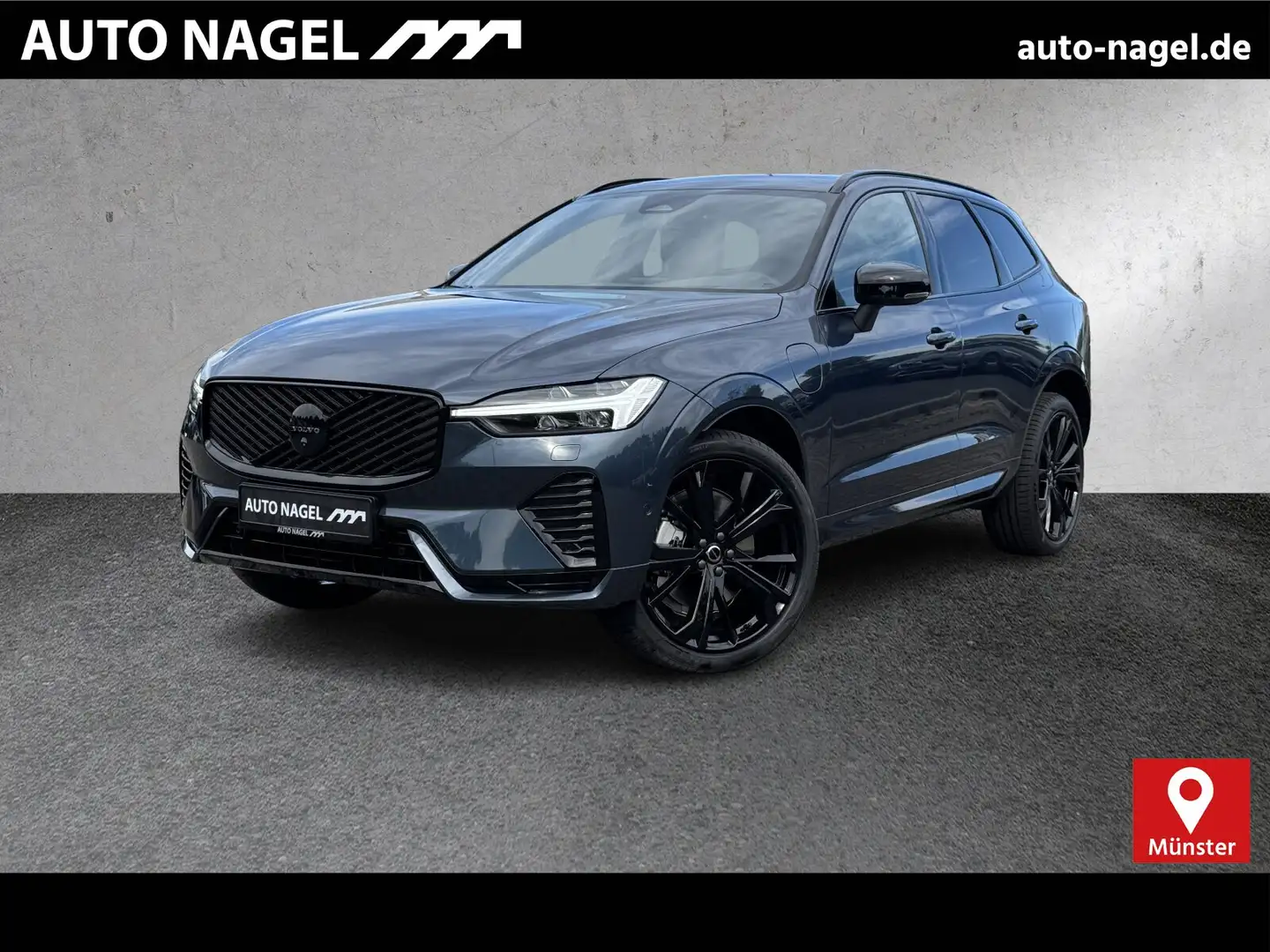 Volvo XC60 XC60 T8 AWD Plus Black Ed. Plug-In | GEWERBE | Blau - 1