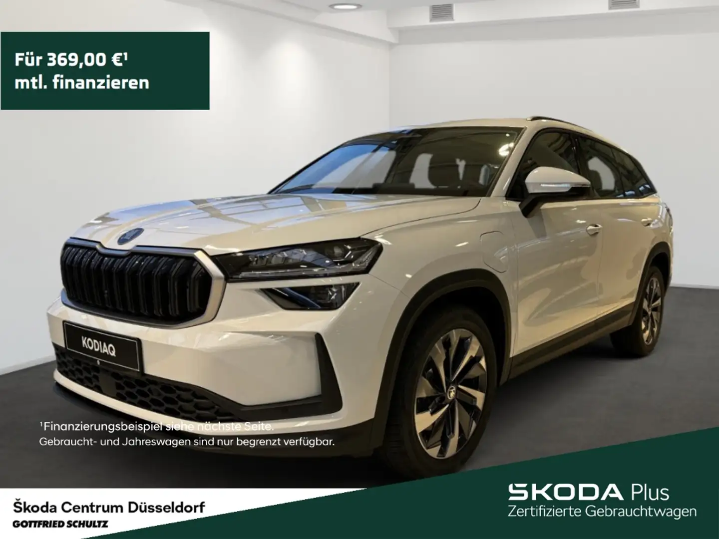 Skoda Kodiaq 1.5 TSI IV DSG Selection Hybrid 0 5 % Versteuerung Blanc - 1