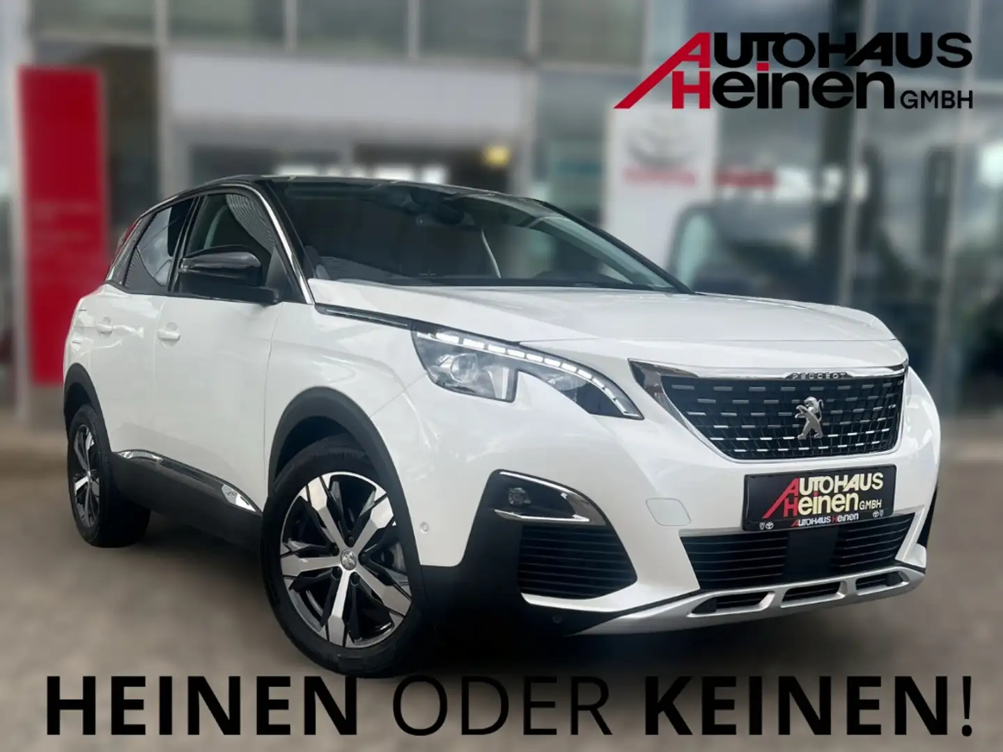 Peugeot 3008 Allure 1.2 PureTech 130 Navi Digitales Cockpit LED Weiß - 1