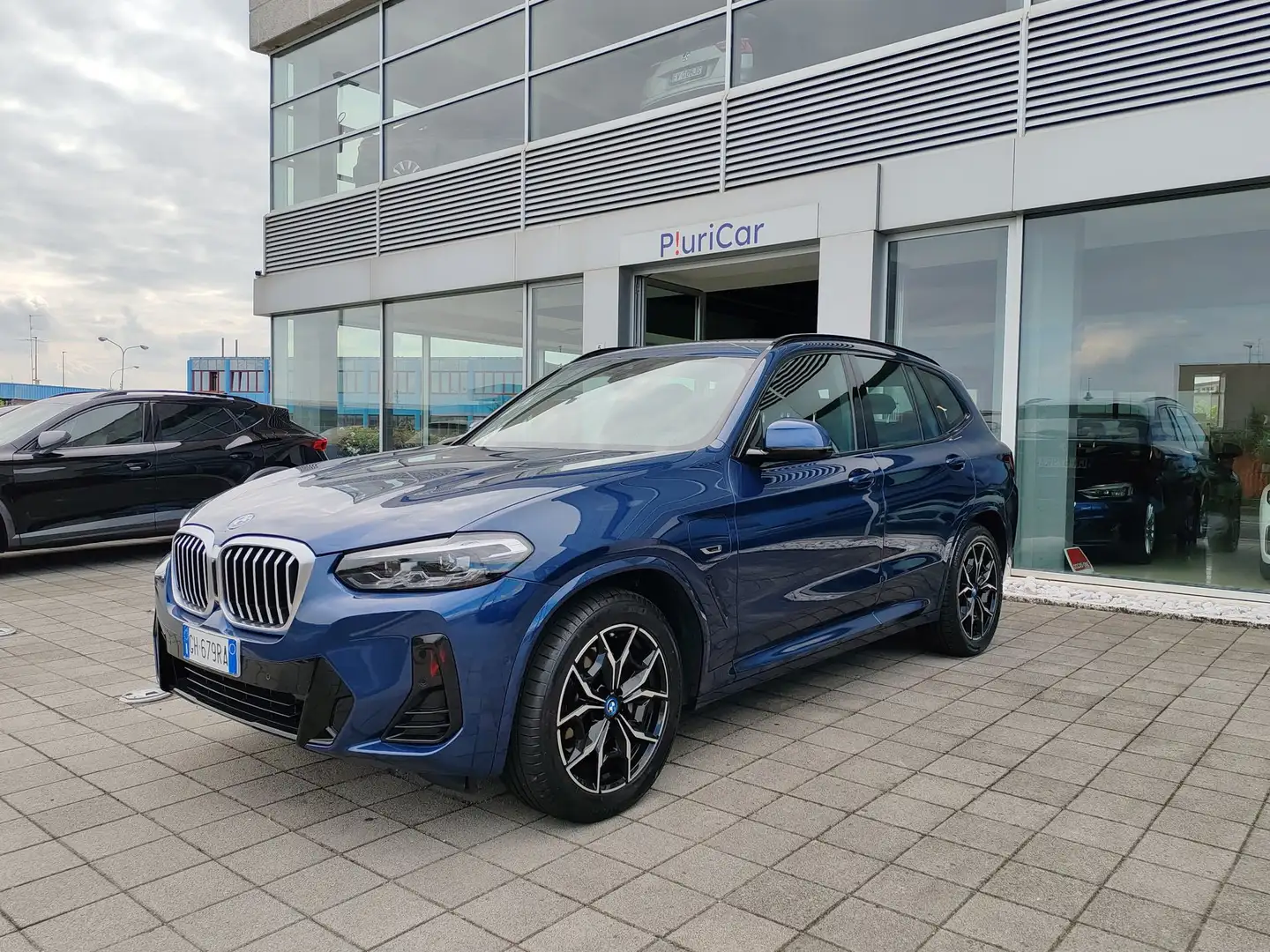 BMW X3 xDrive30e Msport PHEV 292cv FullLED Pelle Cruise Bleu - 1