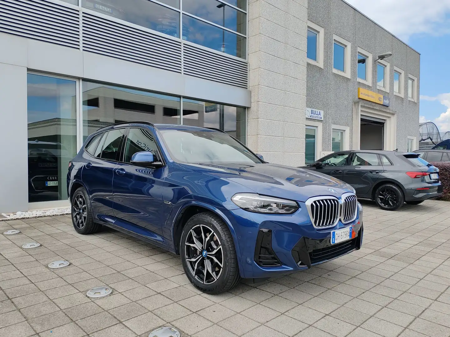 BMW X3 xDrive30e Msport PHEV 292cv FullLED Pelle Cruise Bleu - 2
