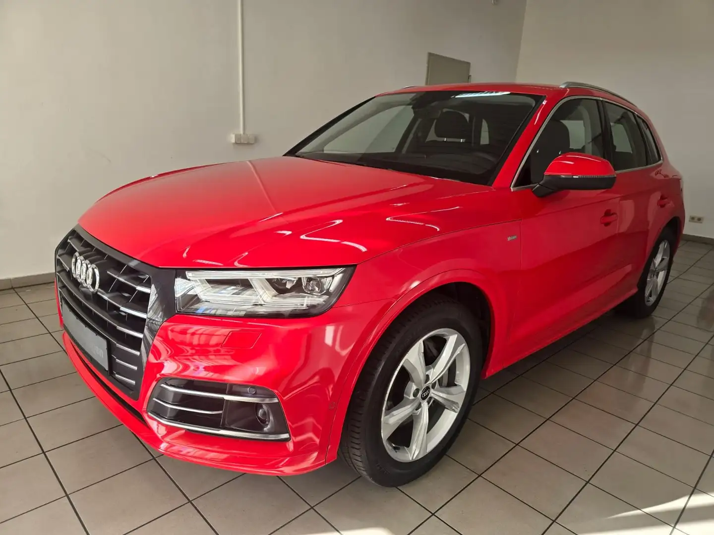 Audi Q5 55 TFSIe qu. S Line Individual Matrix Luft 360° Rot - 1