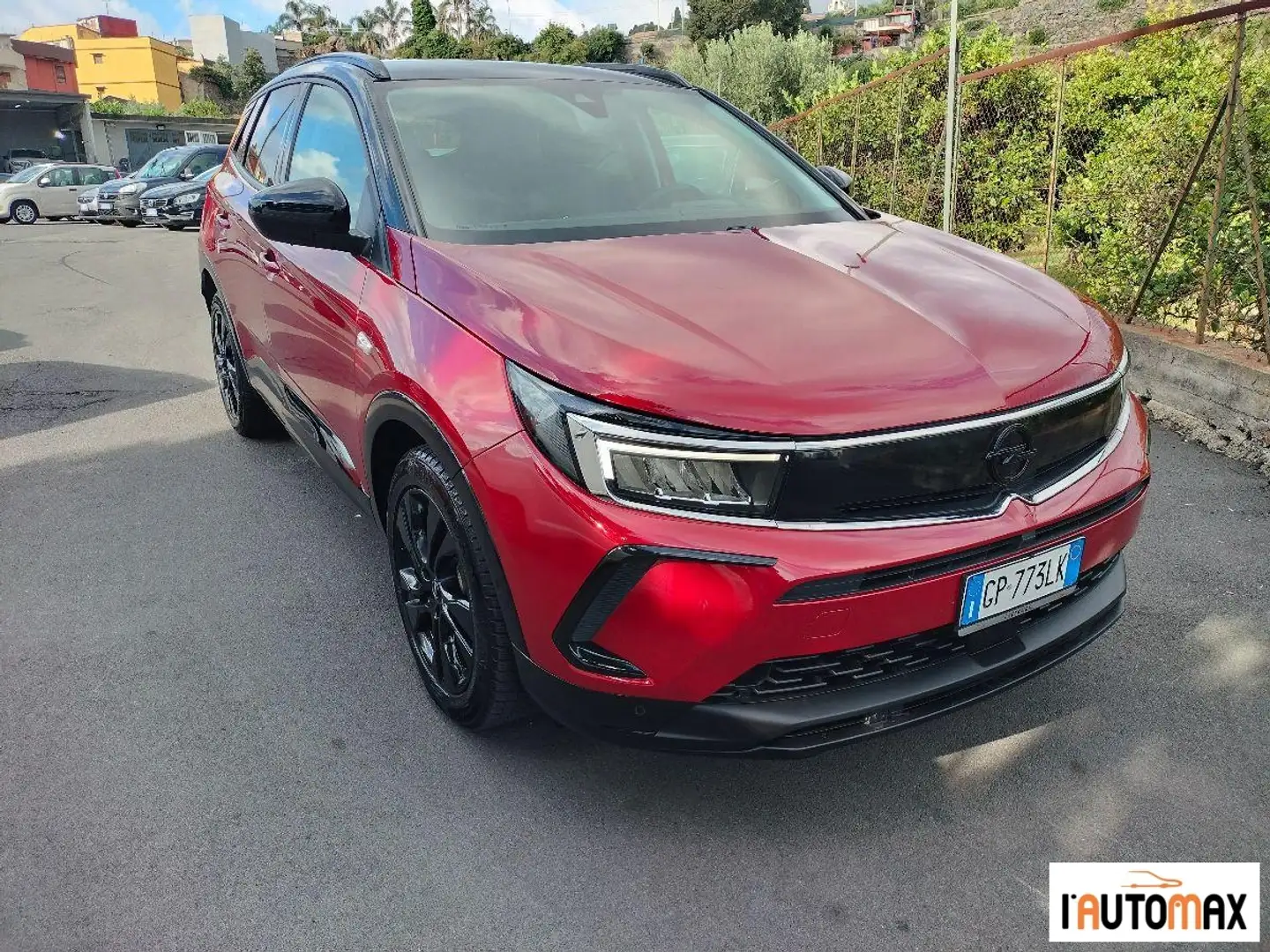 Opel Grandland 1.5 ecotec GS Line s&s 130cv at8 Rosso - 1