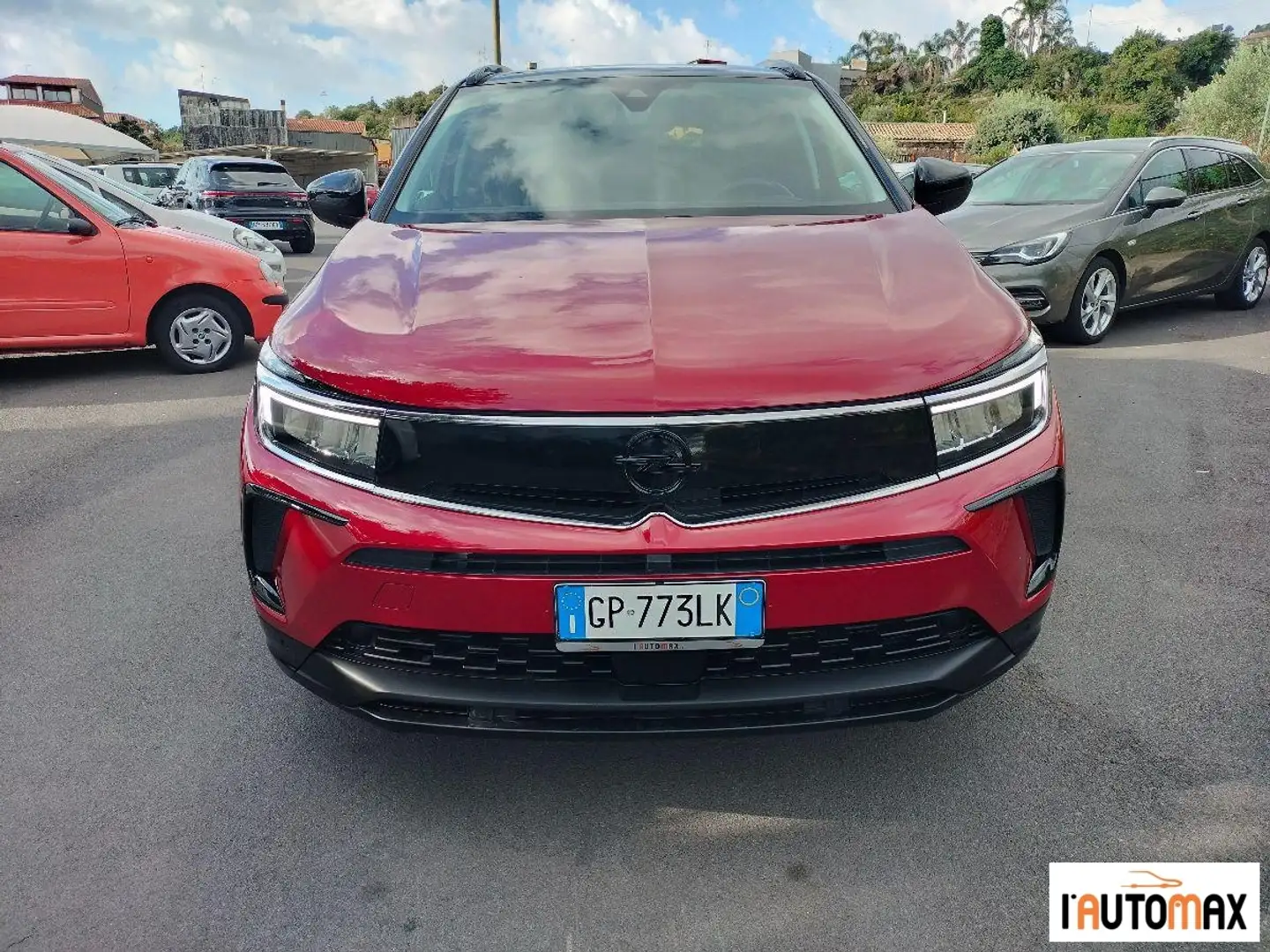 Opel Grandland 1.5 ecotec GS Line s&s 130cv at8 Rosso - 2