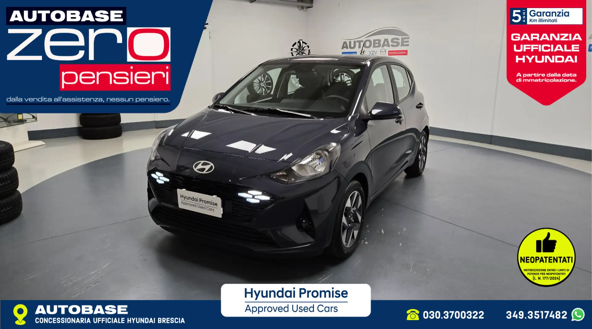 Hyundai i10 1.0 Gpl Connectline 61cv Oro - 1