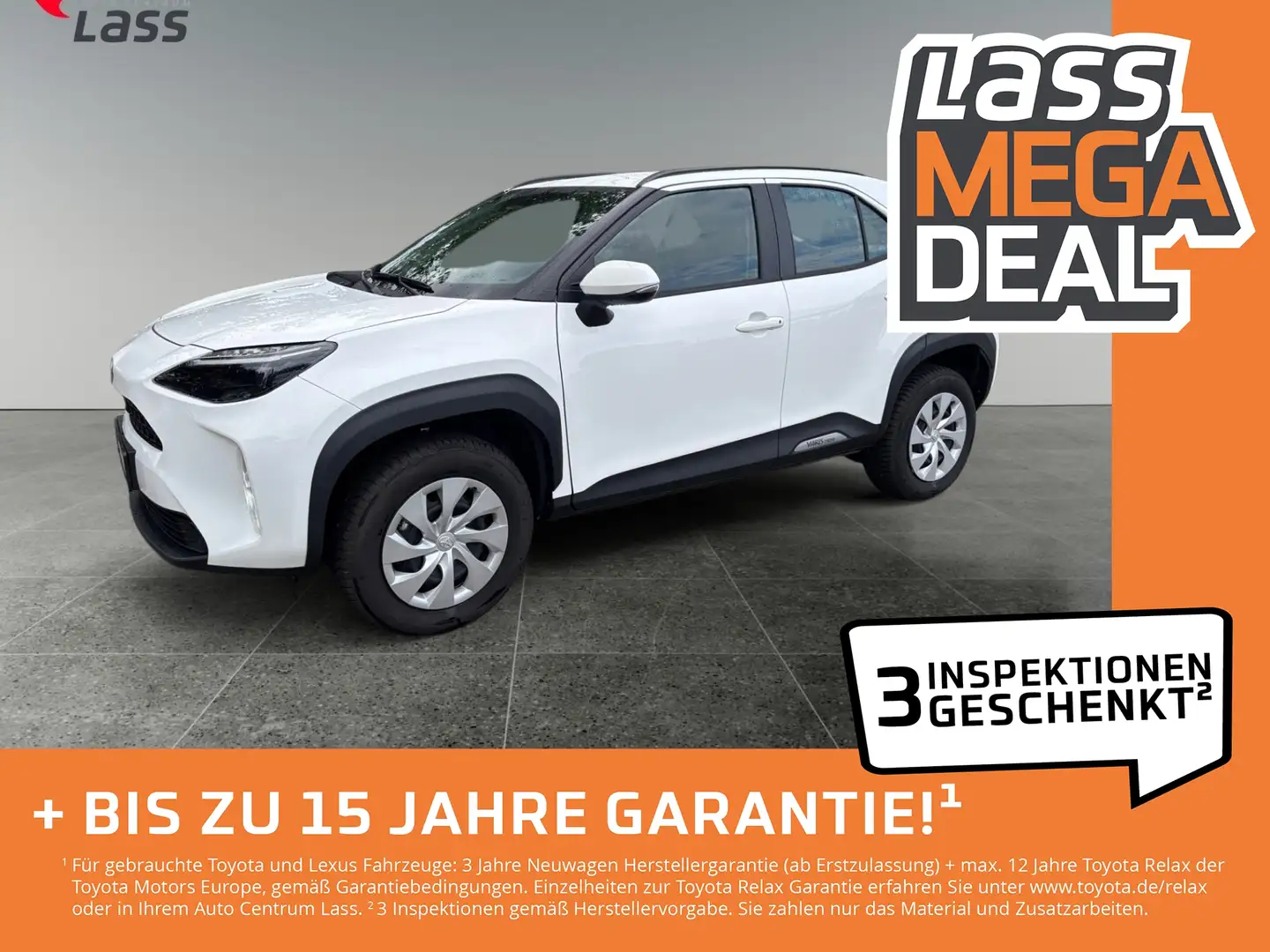 Toyota Yaris Cross 1.5 Business Klimaaut SHZ Apple GJR Weiß - 1