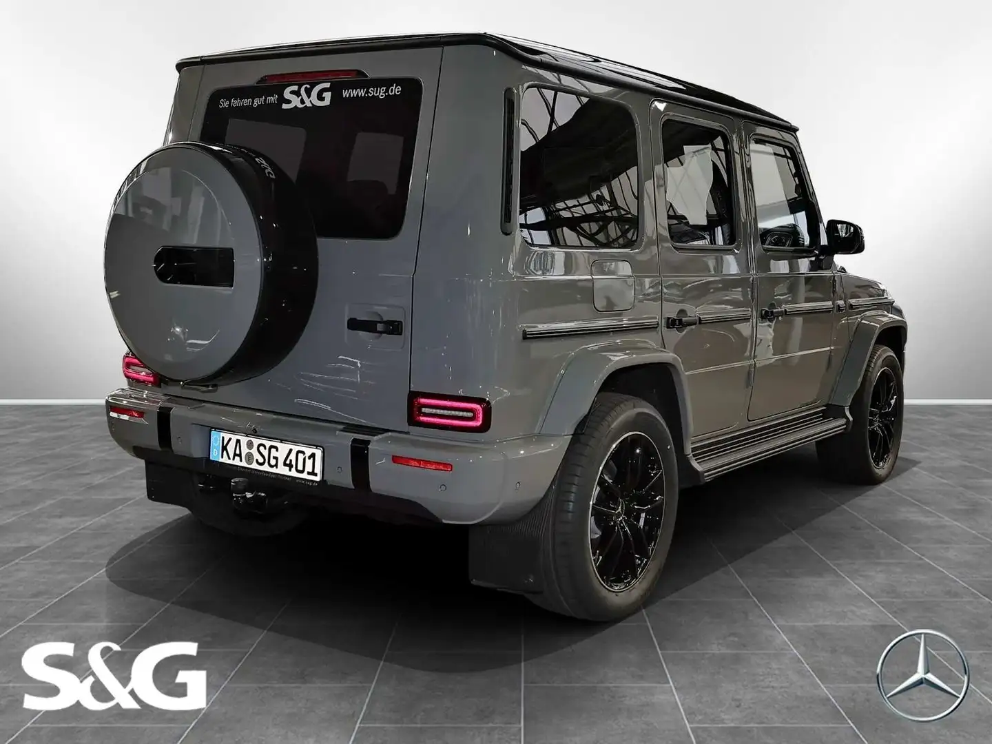 Mercedes-Benz G 450 d AMG MBUX+360°+M-LED+AHK+Distronic+Standh Gris - 2