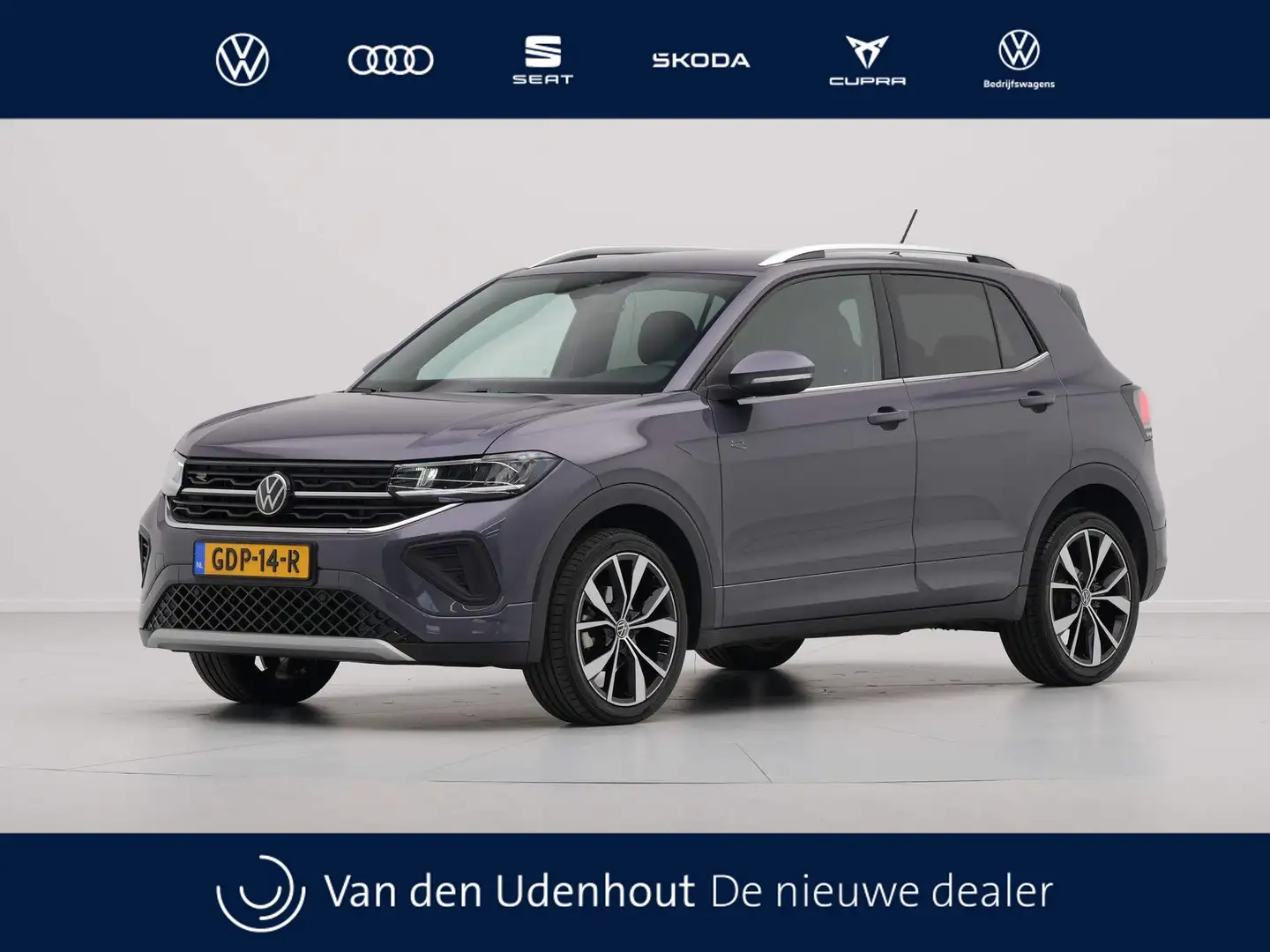 Volkswagen T-Cross 1.5 TSI 150pk DSG R Line Navi via App Pdc Clima Ac Gris - 1