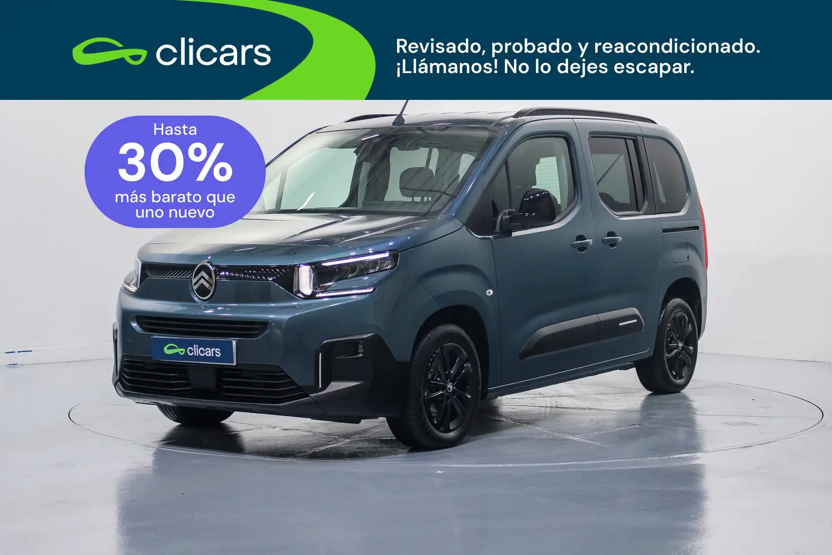 Citroen Berlingo BlueHDi S&S Talla M Plus 100 Azul - 1