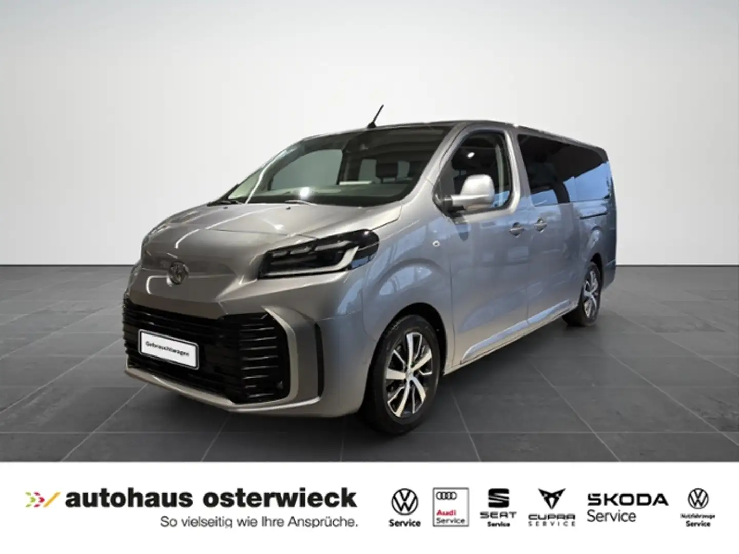Toyota Proace Verso 2.0 D-4D L2 Team 8 Sitze Navi Ezüst - 1