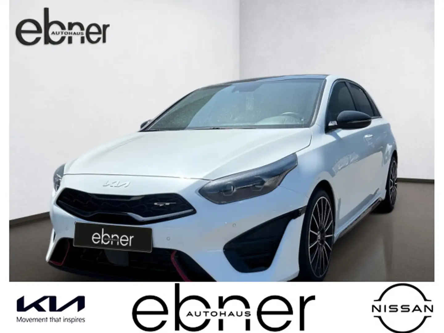Kia Ceed / cee'd Ceed 1.6T-GDI GT 204PS Glas-Schiebedach / Komfor Blanc - 1