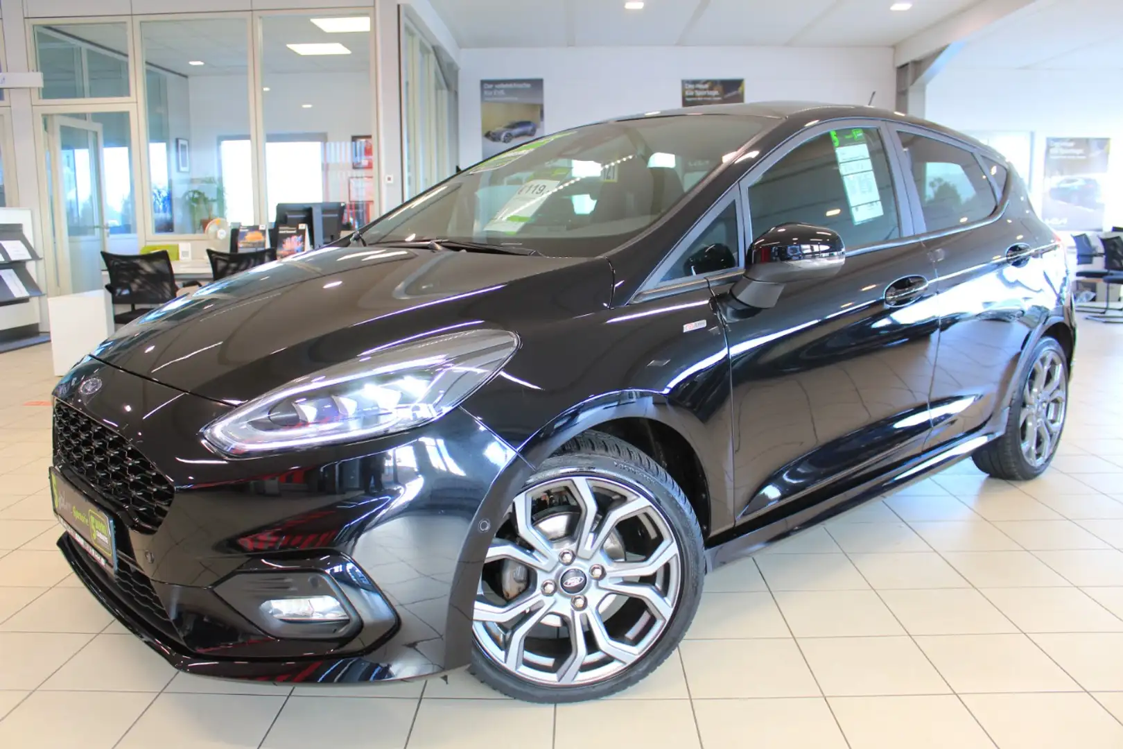 Ford Fiesta 1.0 EcoBoost M-Hybrid ST-LINE X ACC+NAVI Schwarz - 2