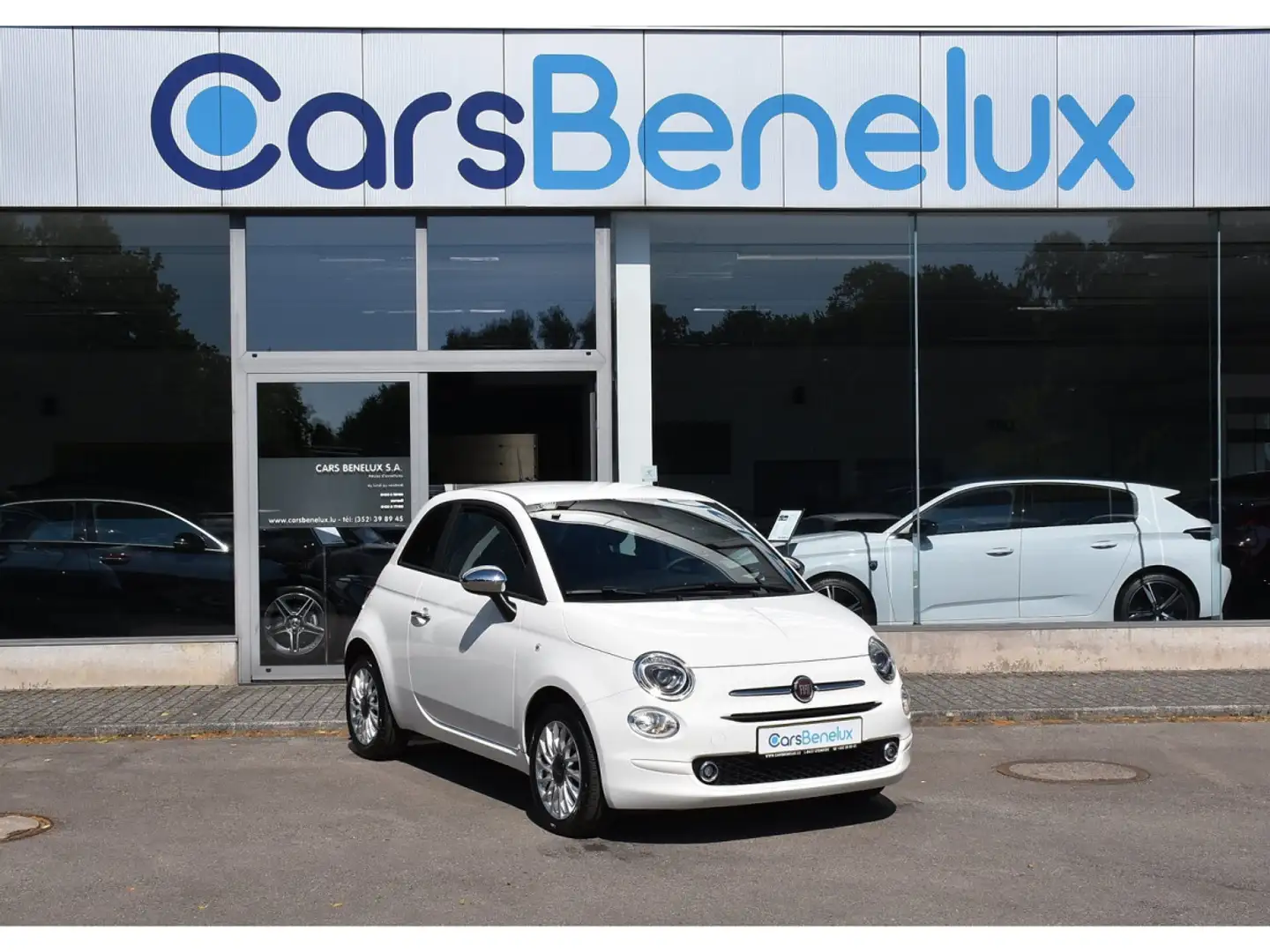 Fiat 500 1.0 Hybrid REGUL PDC 1° MAIN Blanc - 1