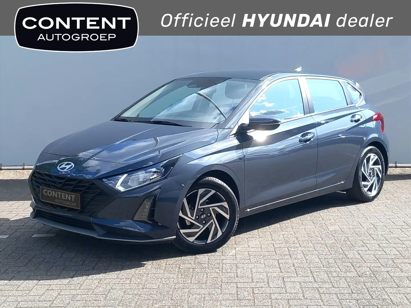 Hyundai i20 1.0 T-GDI 48V 100PK Comfort Smart | Cruise Control Gris - 1