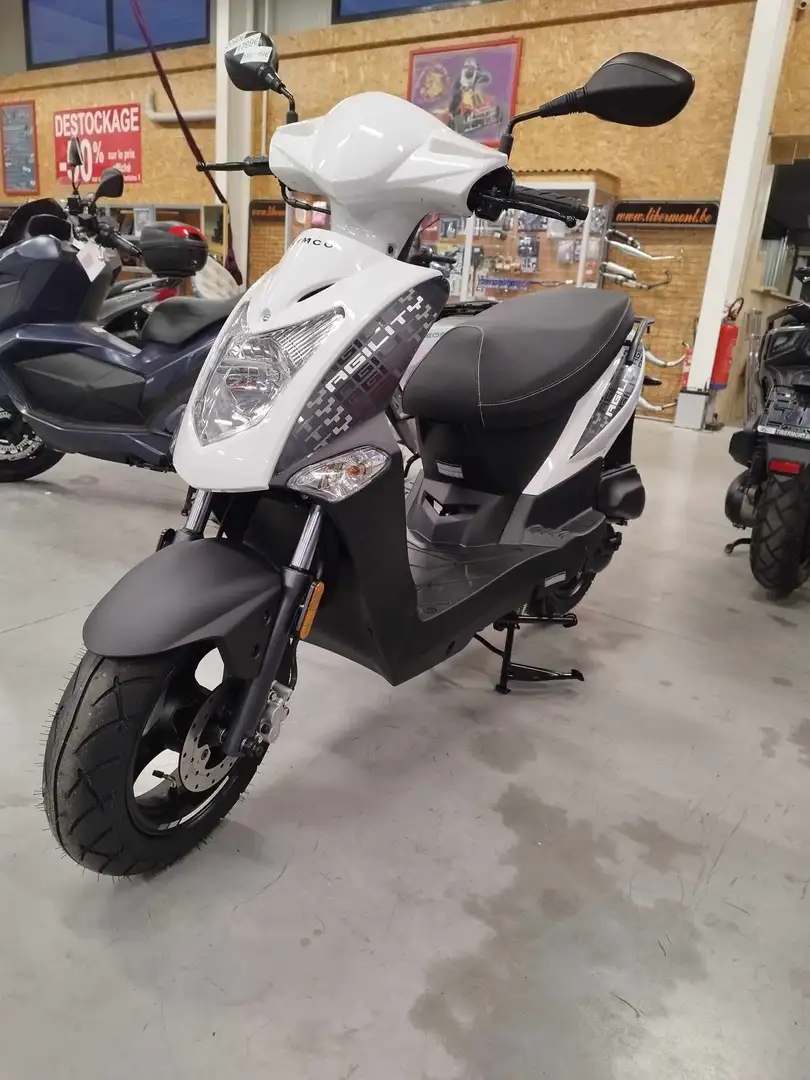 Kymco Agility 50 Alb - 1