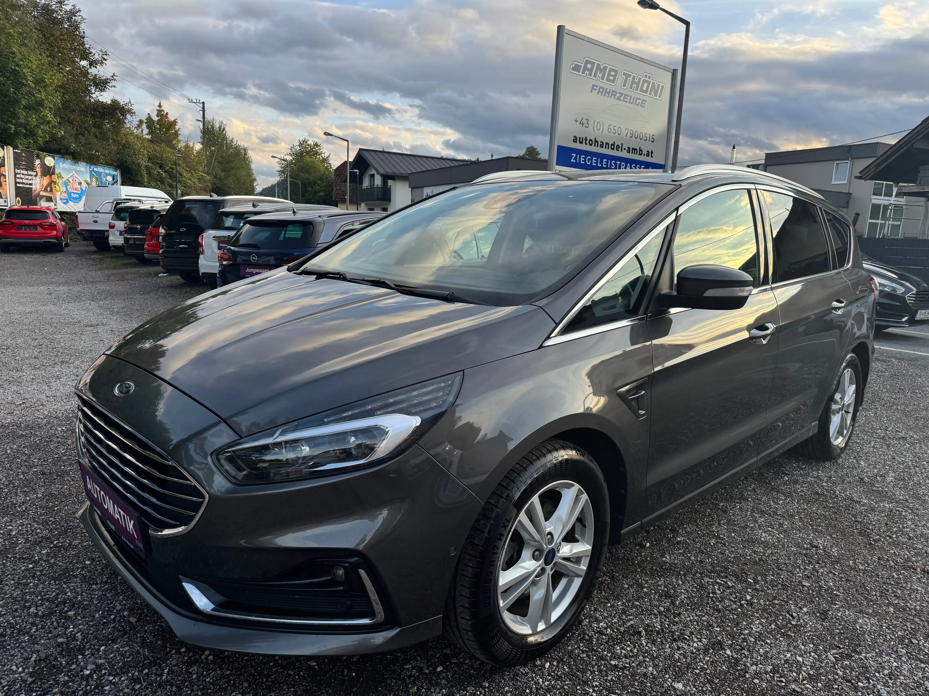 Ford S-Max 2,5 Duratec FHEV Hybrid Titanium Aut.,* ACC, Kamera, AHK,...*