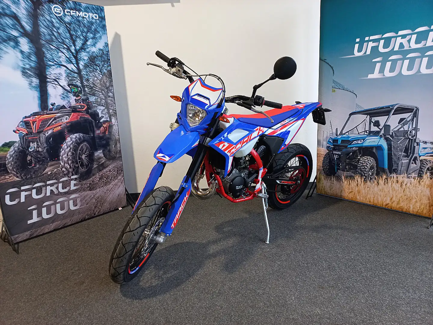 Beta RR Motard 2T 50 Track Blue - 1