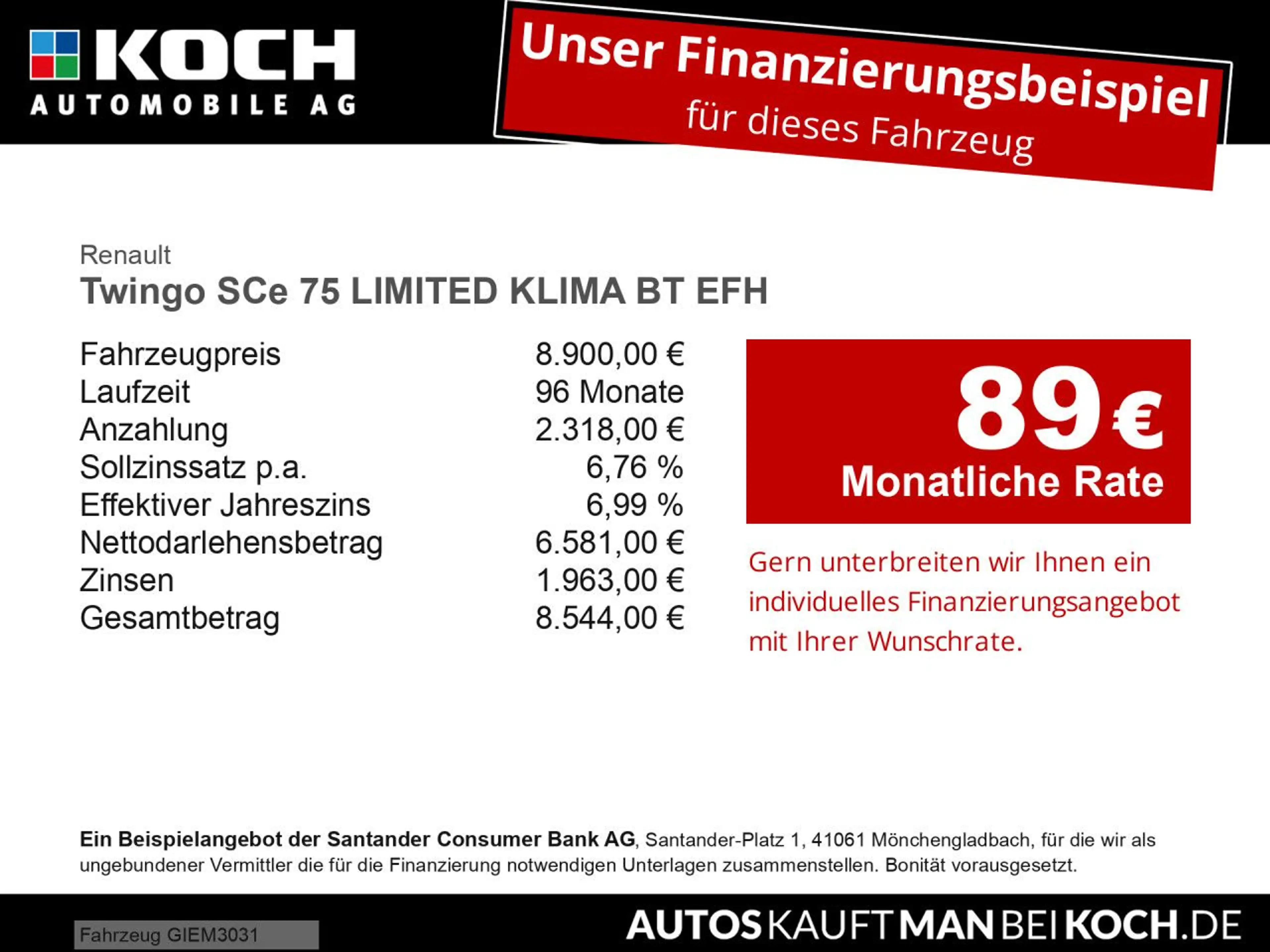 Renault Twingo SCe 75 LIMITED KLIMA BT EFH Bluetooth — photo 2