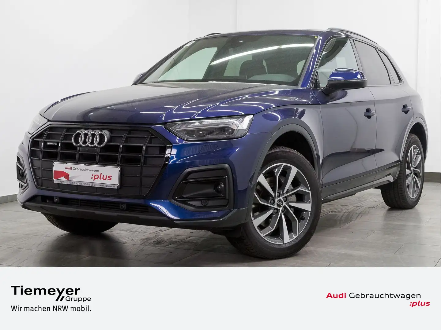 Audi Q5 45 TFSI Q ADVANCED PANO LEDER MATRIX ASSIST 3 Blau - 1