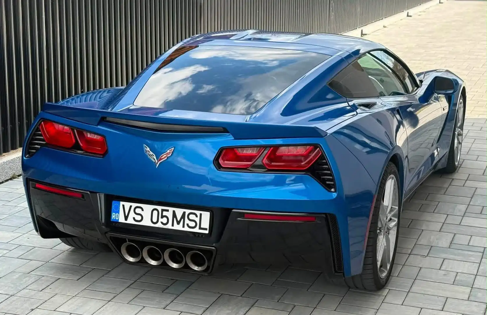 Chevrolet Corvette Stingray 3LT 6.2 V8 Cabrio Automatik Blau - 2