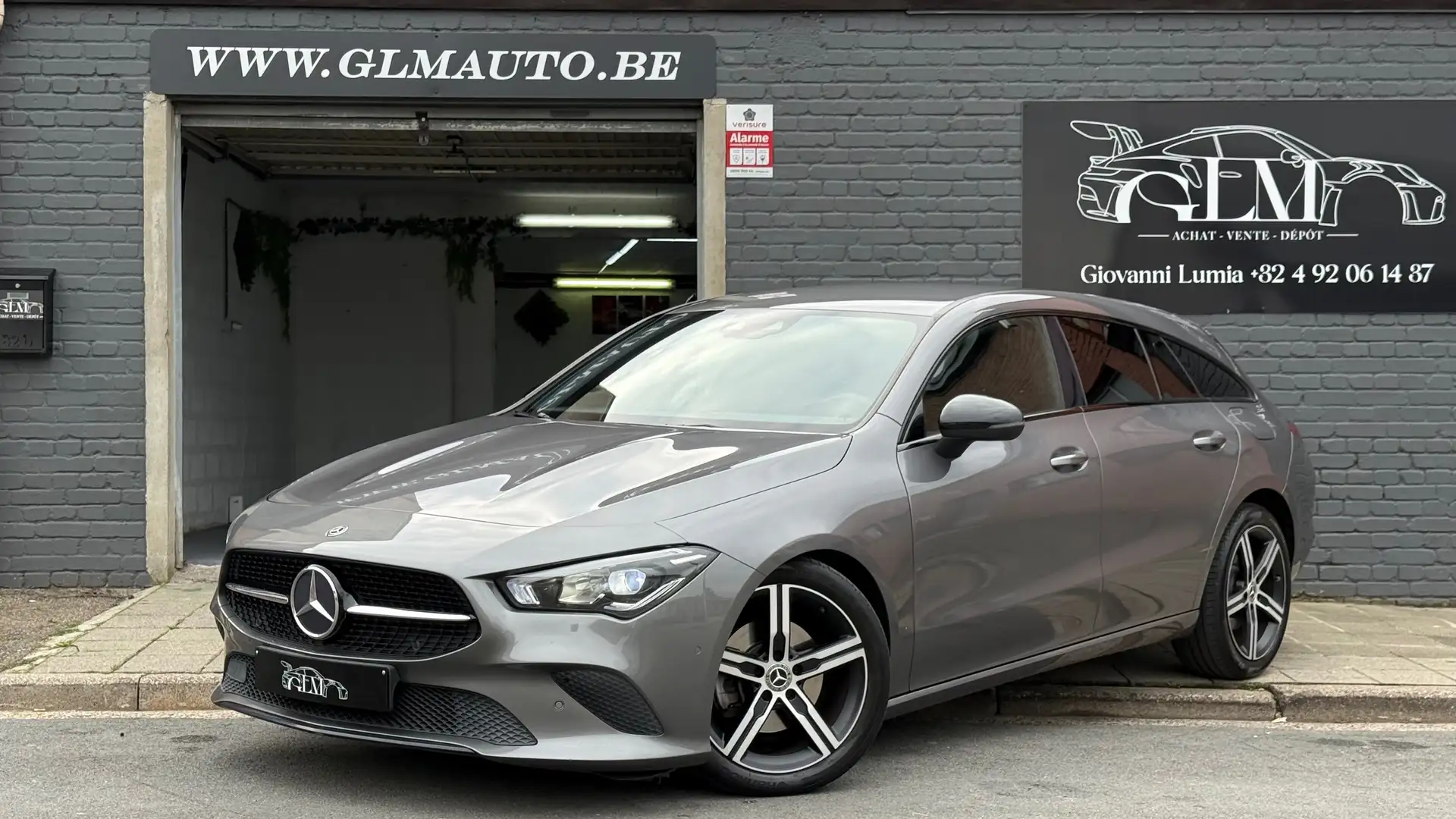 Mercedes-Benz CLA 180 CLA 180* TVA RECUP * GARANTIE 12M * COFFRE ELECTRI Gris - 2