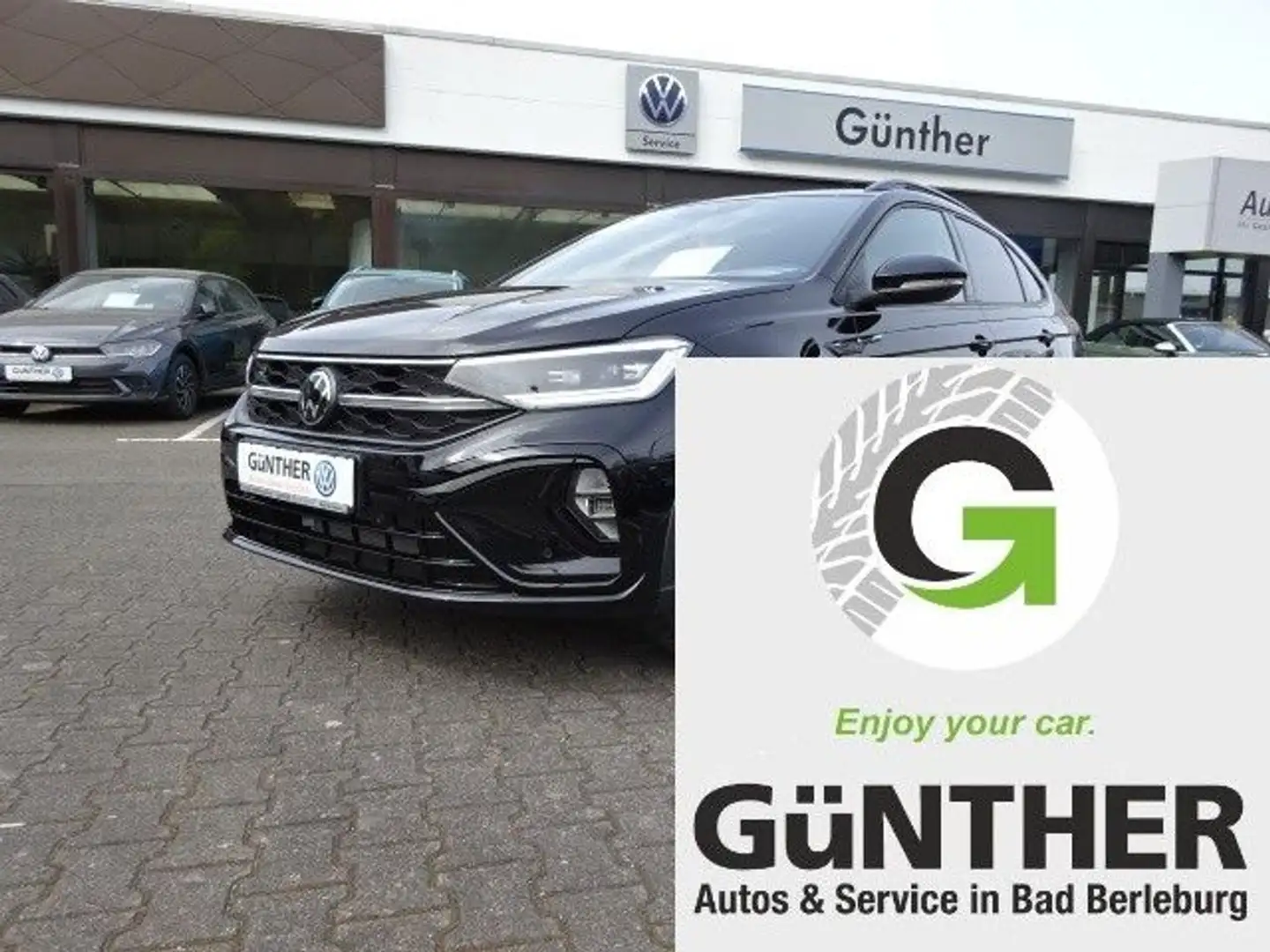 Volkswagen Taigo 1.5 TSI R-Line *LED*Alu 18Zoll*RFK Klima Noir - 1