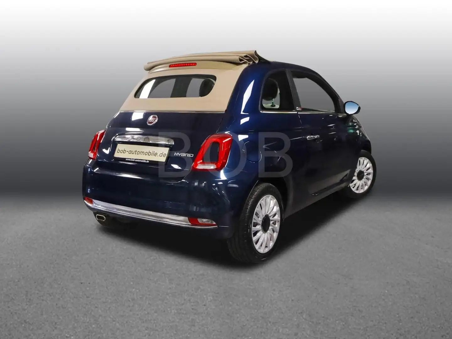 Fiat 500C 1.0 Mild Hybrid Dolcevita LEDER FALTDACH CP Albastru - 2