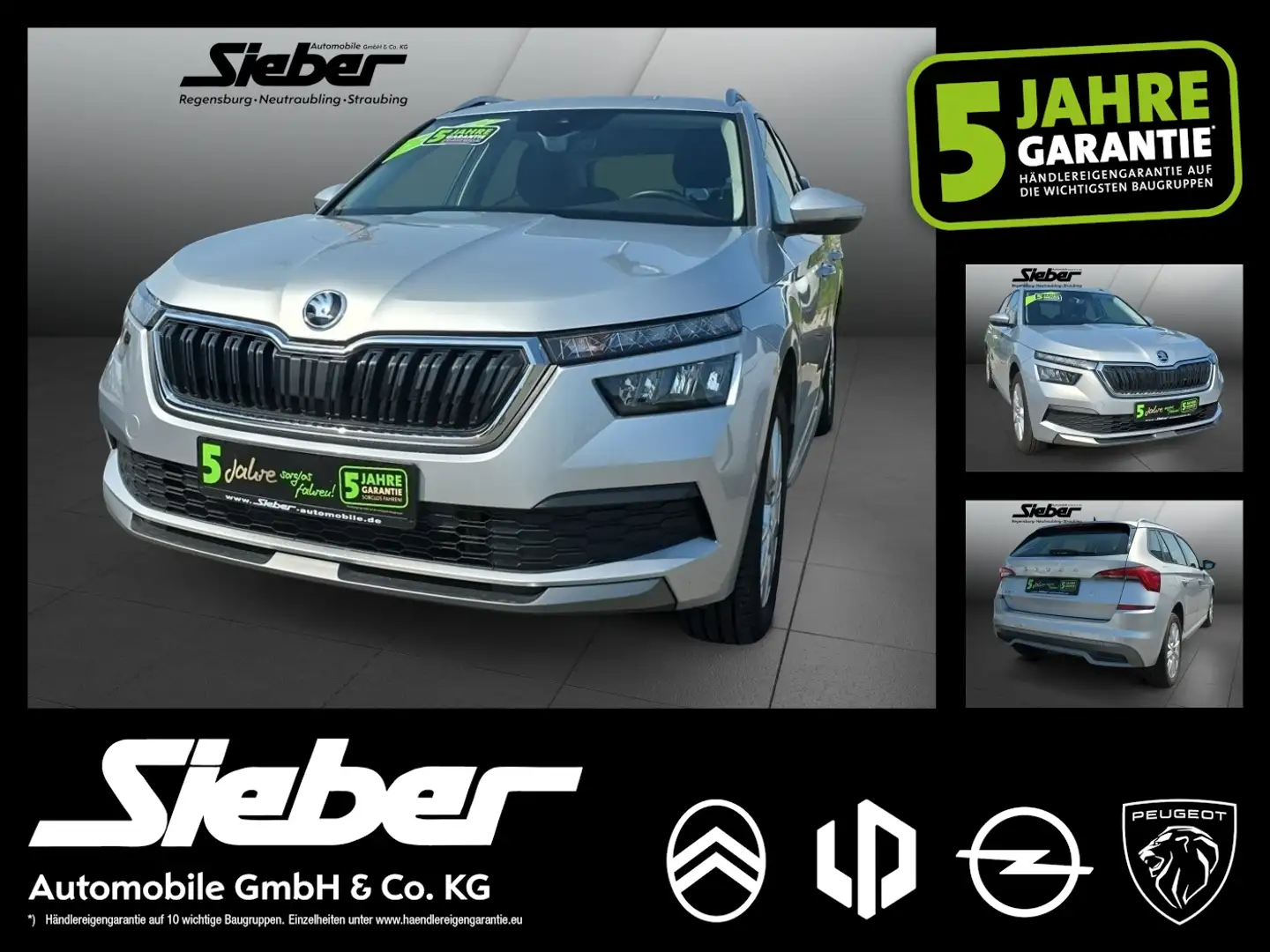 Skoda Kamiq 1.0 TSI Style **LED**Sitzheizung**PDC** Zilver - 1