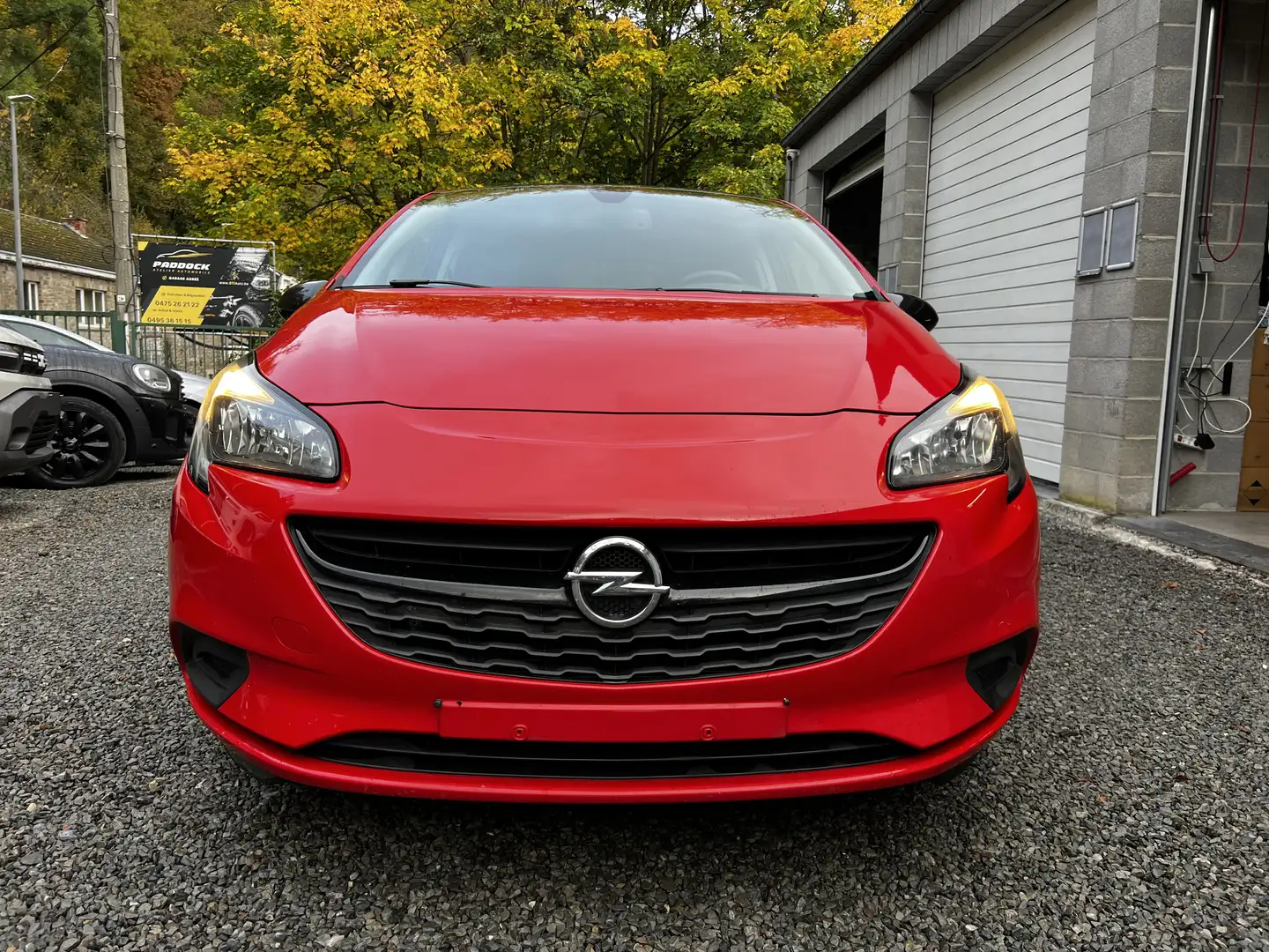 Opel Corsa 1.2i Black Edition - Airco - Navigation - Garantie Rouge - 1