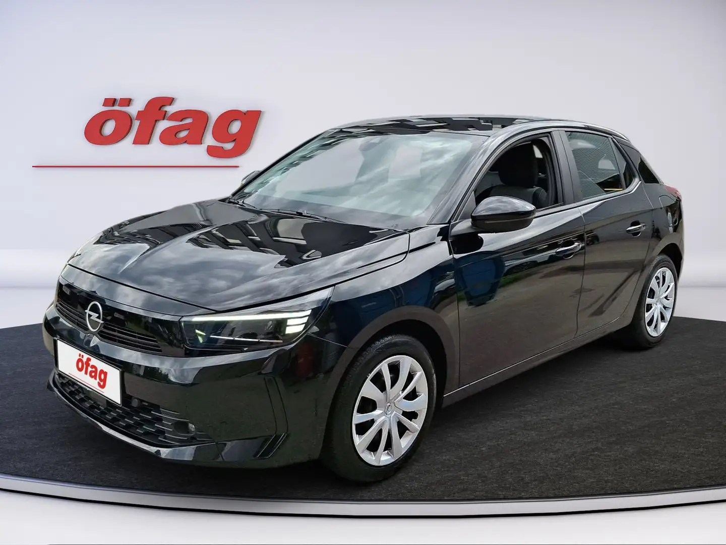 Opel Corsa F 1.2 Edition LED+SHZ+Fernlichtass.+Kam. Schwarz - 2