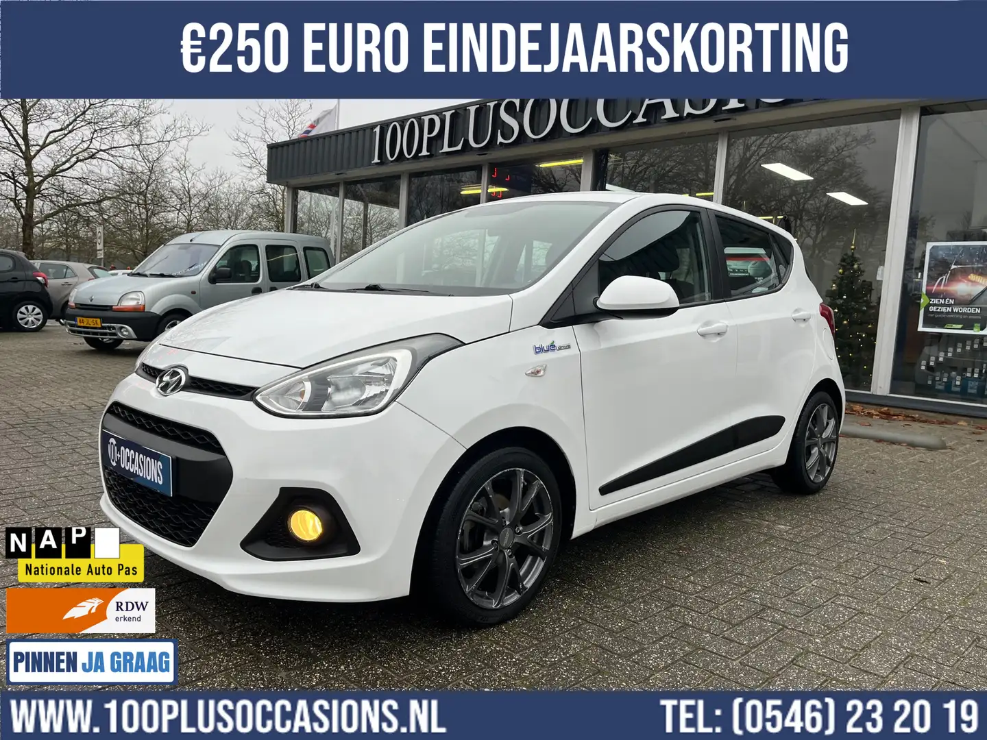 Hyundai i10 1.0i i-Motion Comfort | Nwe apk | Afleverbeurt | C Wit - 1