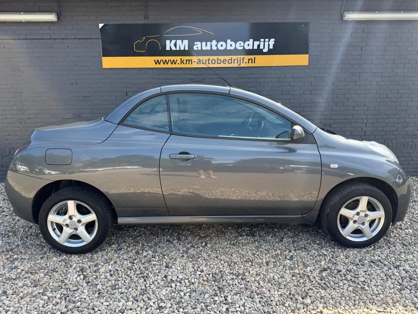 Nissan Micra C+C 1.4 Tekna*Cabriolet*LM*Apk*Nap* Grijs - 2