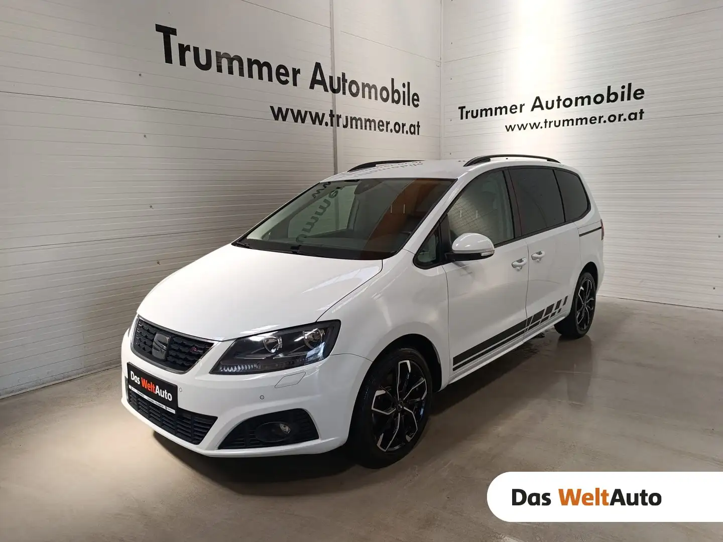 SEAT Alhambra Business TDI DSG Weiß - 1