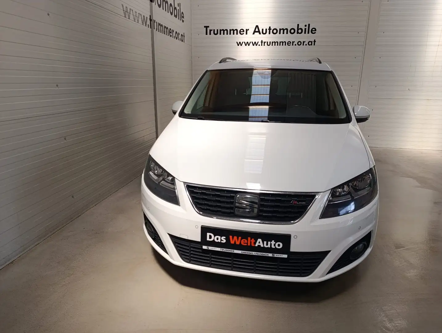 SEAT Alhambra Business TDI DSG Weiß - 2