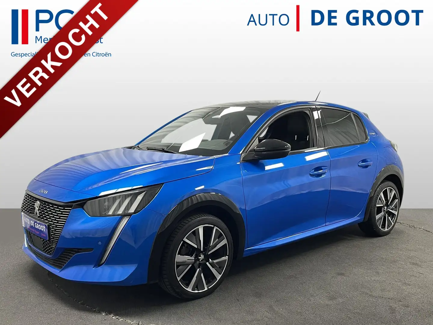 Peugeot 208 GT-Line 100pk Navi+Carplay | 3D Dash | Camera | Fu Blauw - 1